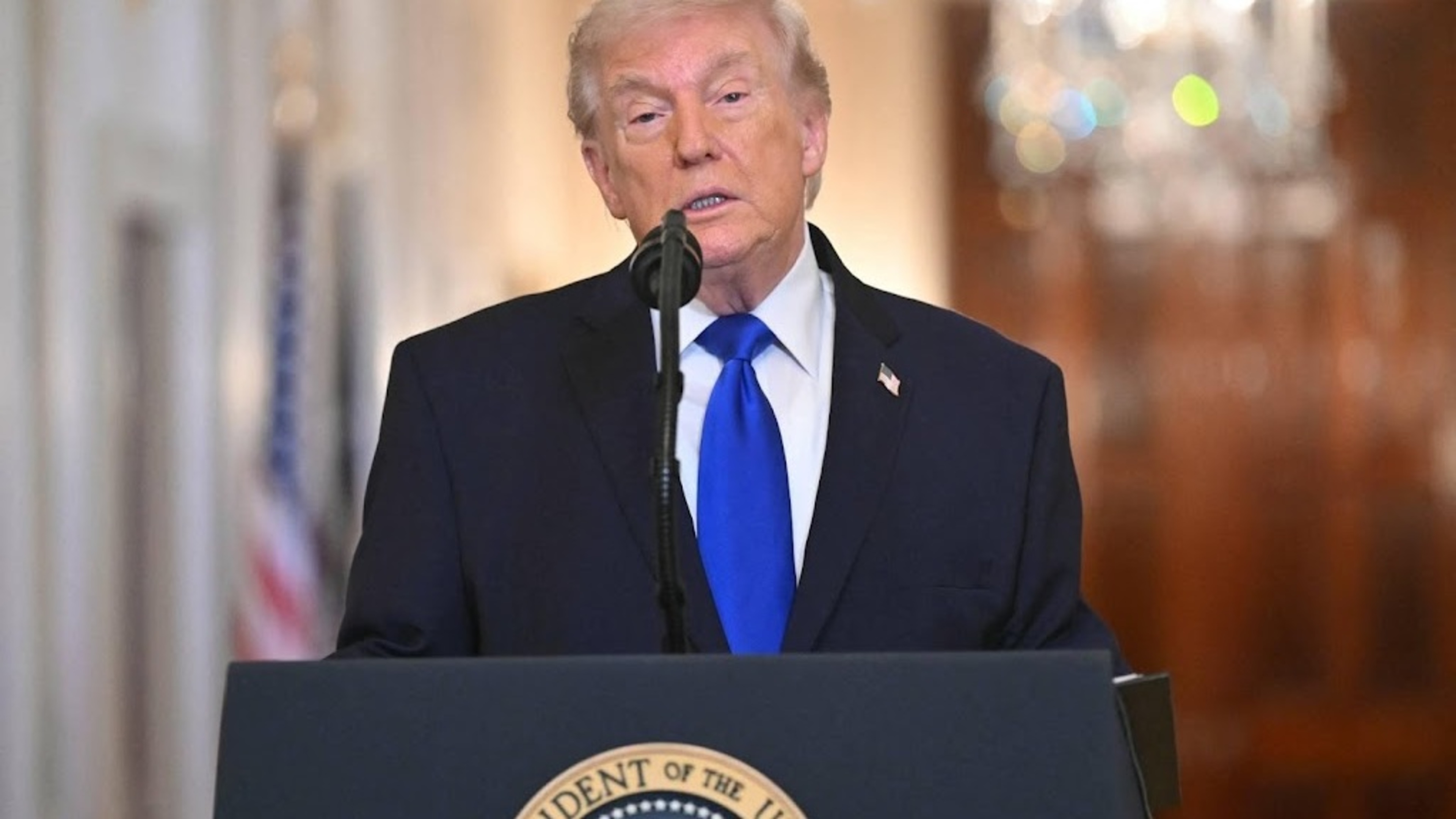 Trump denies disagreement with general over Iran attack