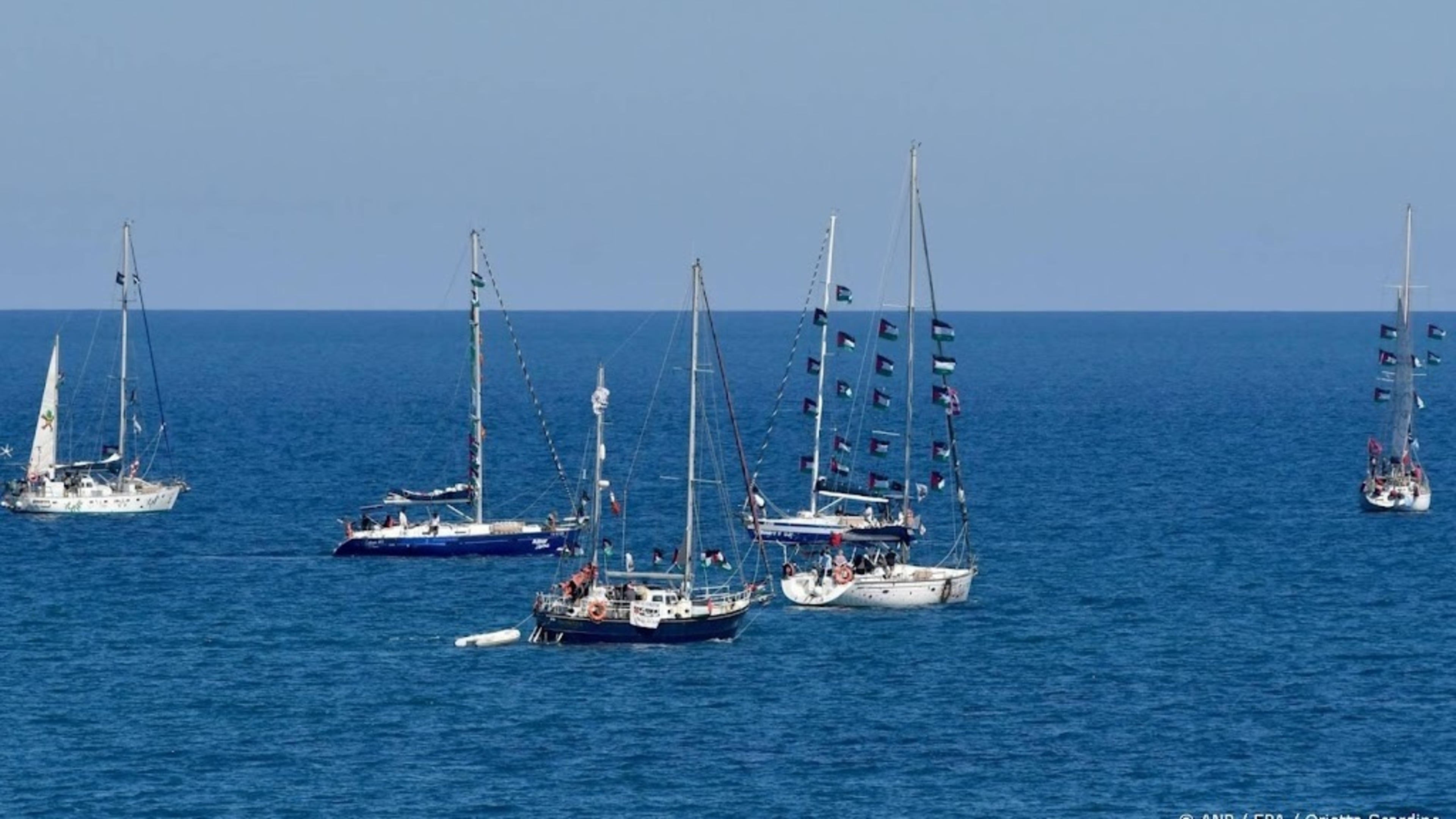 Gaza Flotilla ships approached by ‘Israeli speedboats’