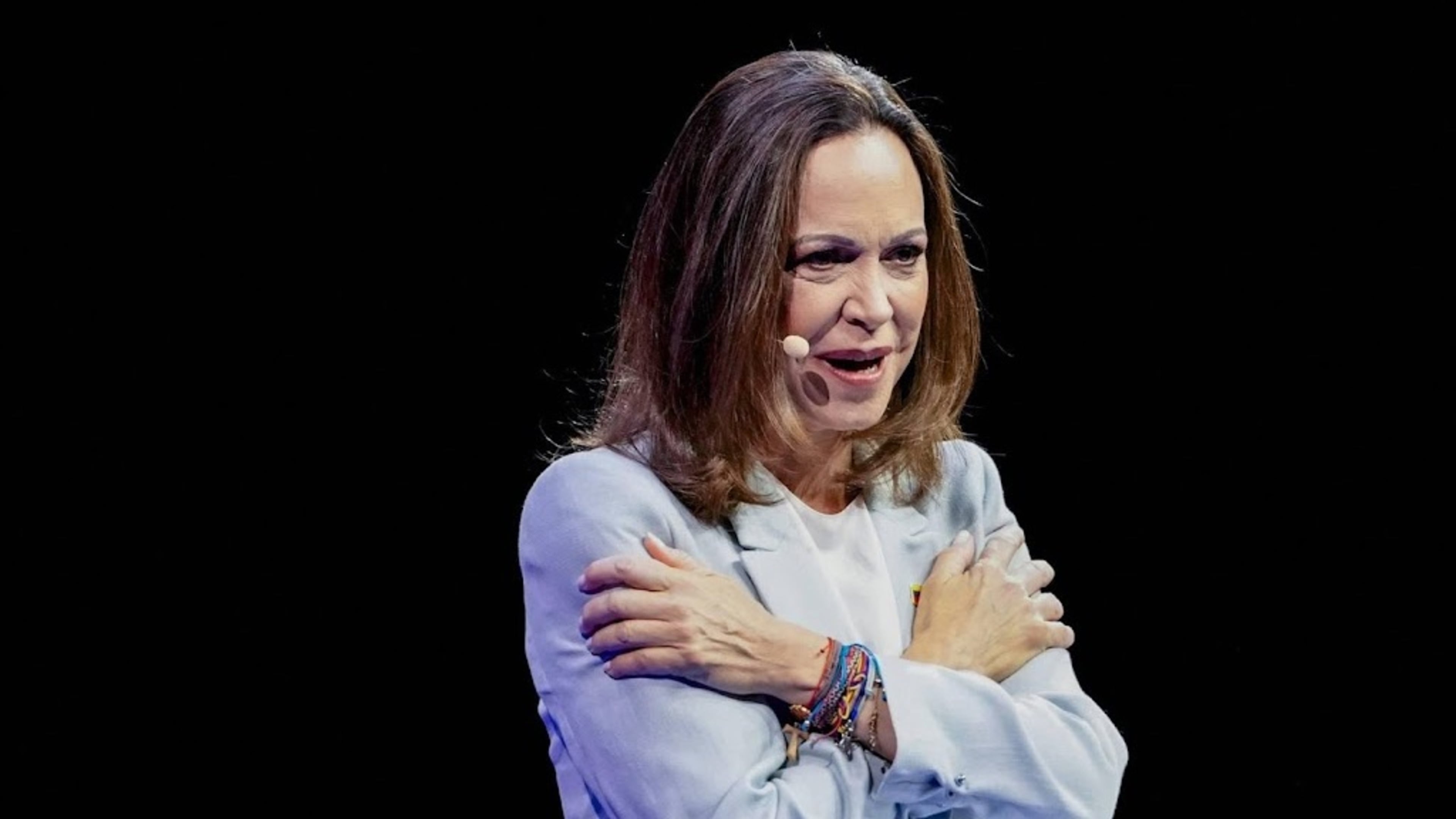 Venezuelan opposition leader Machado calls for solidarity