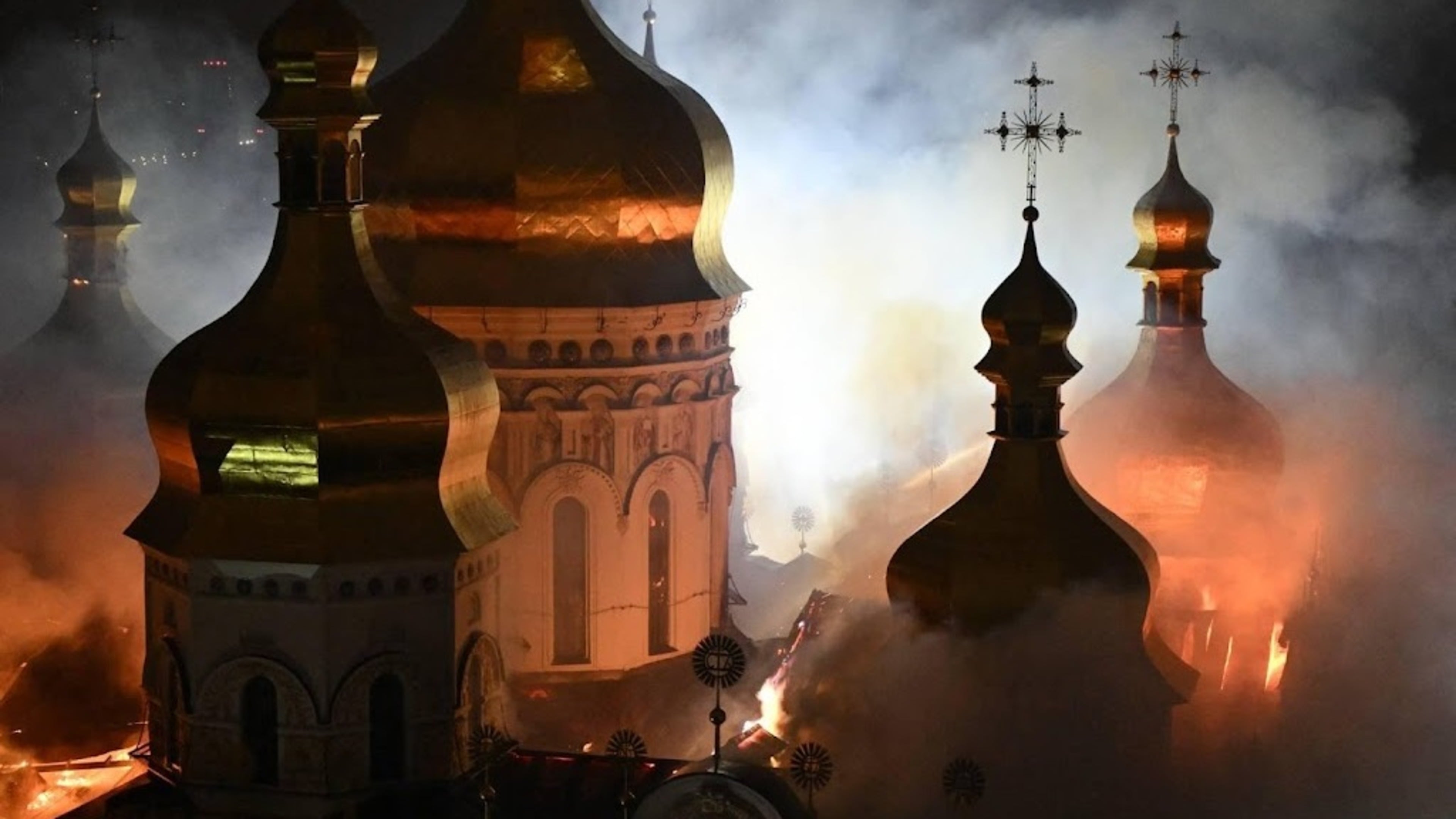 Death toll rises in Ukraine, Kyiv cathedral heavily hit