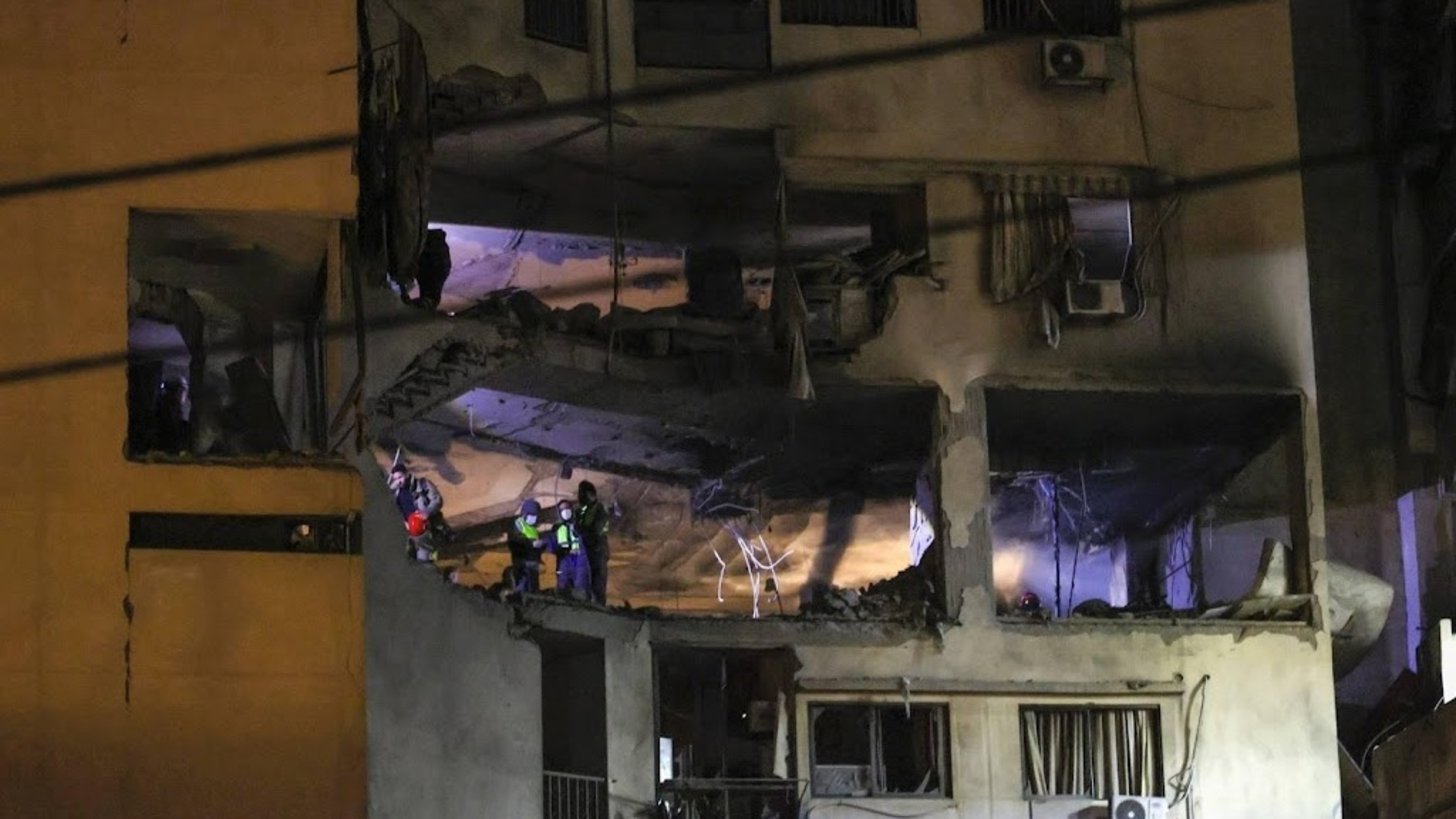 Deaths in Israeli strikes in central Beirut