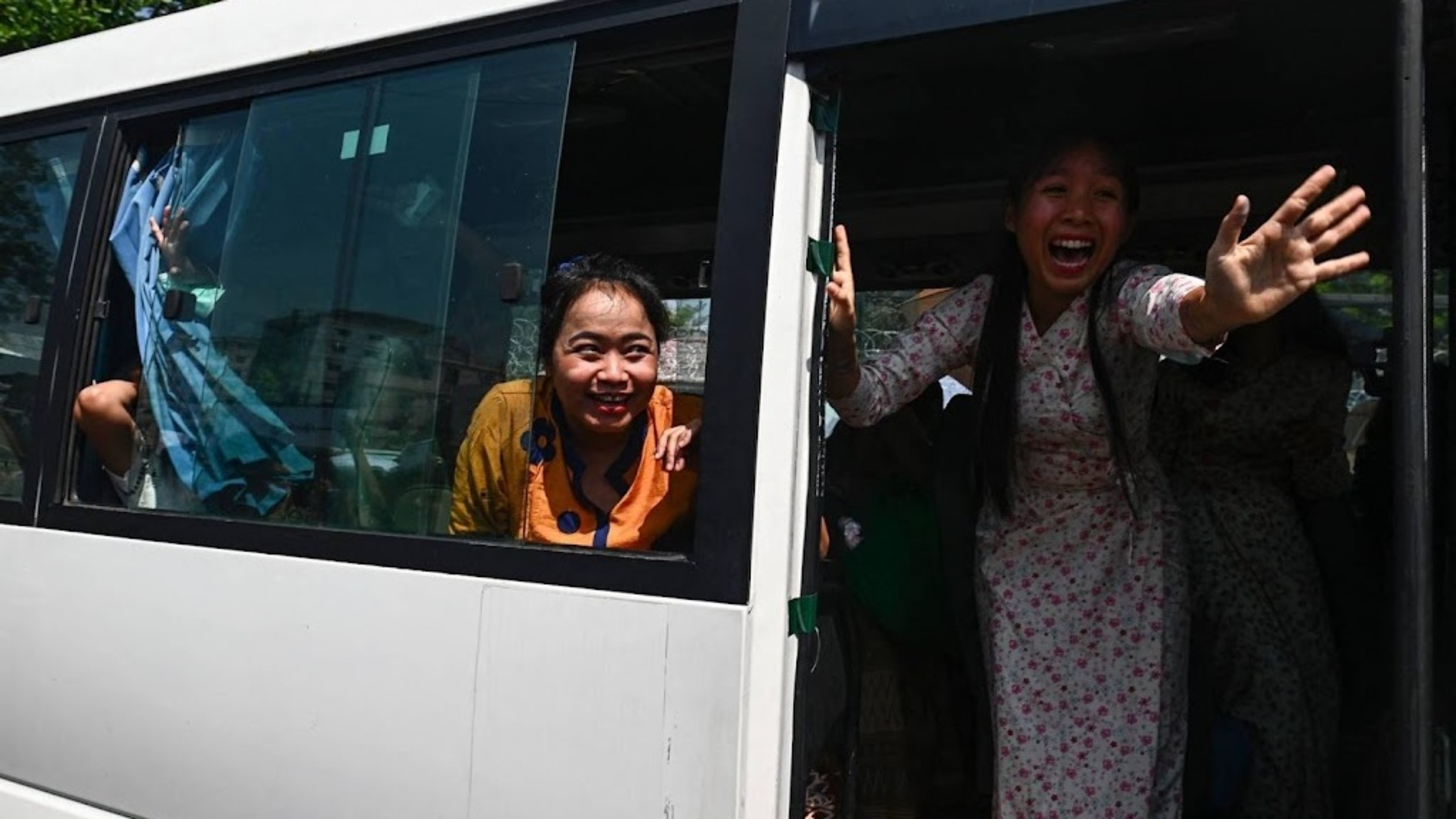 Myanmar pardons about 7,000 political prisoners