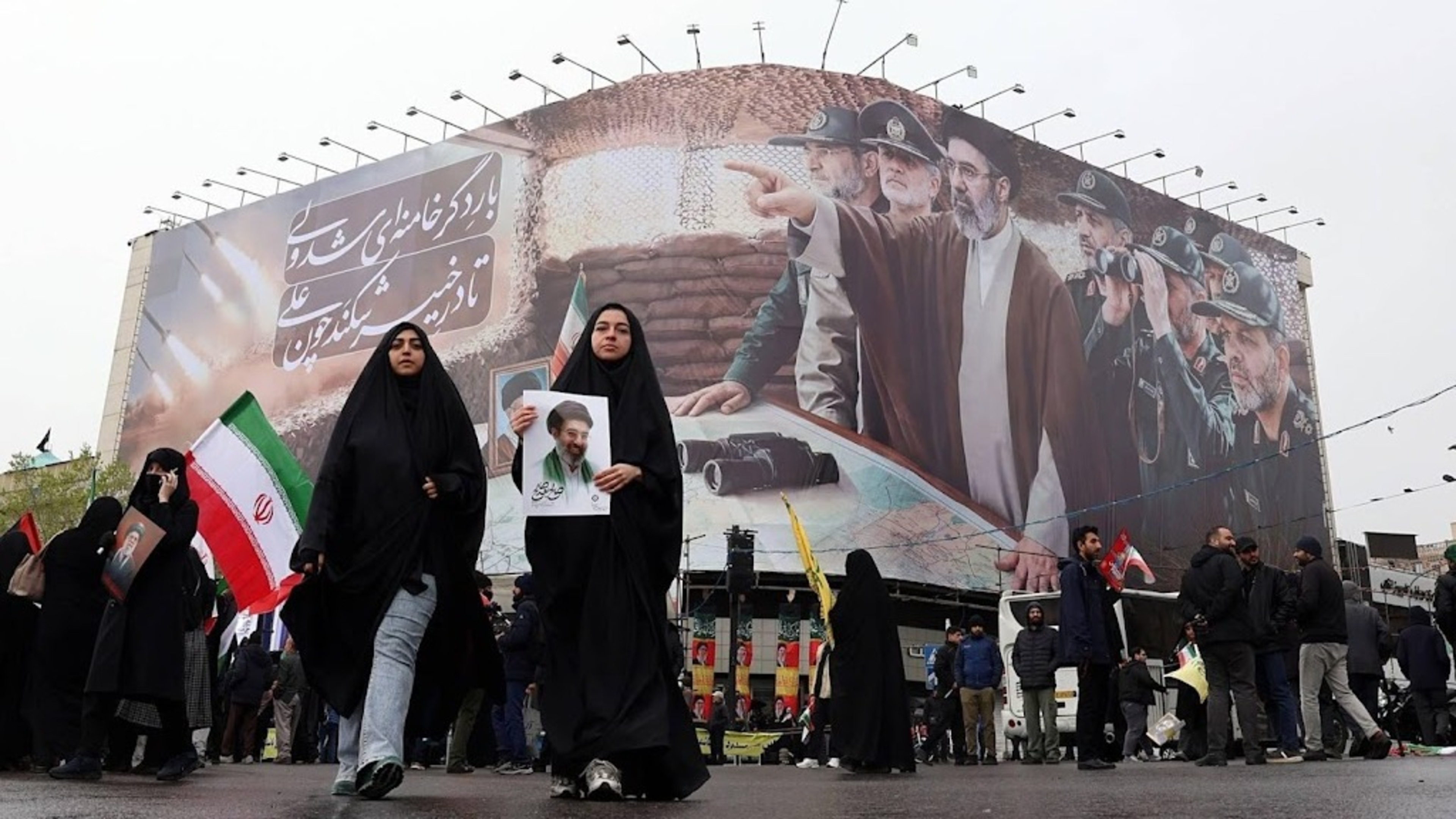 Iranians take to the streets for Jerusalem Day despite war