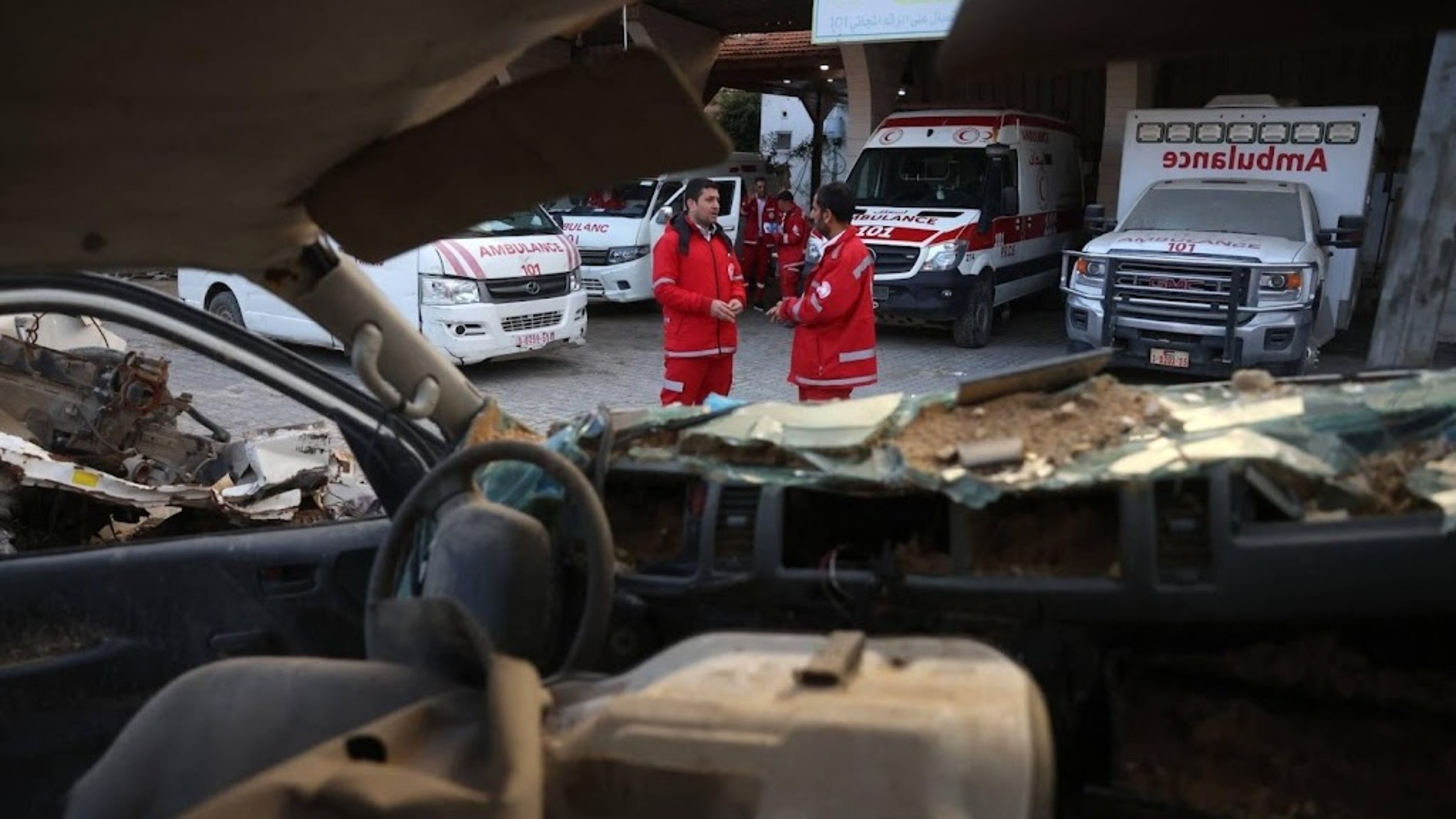 Healthcare in Gaza collapsing further according to Red Cross