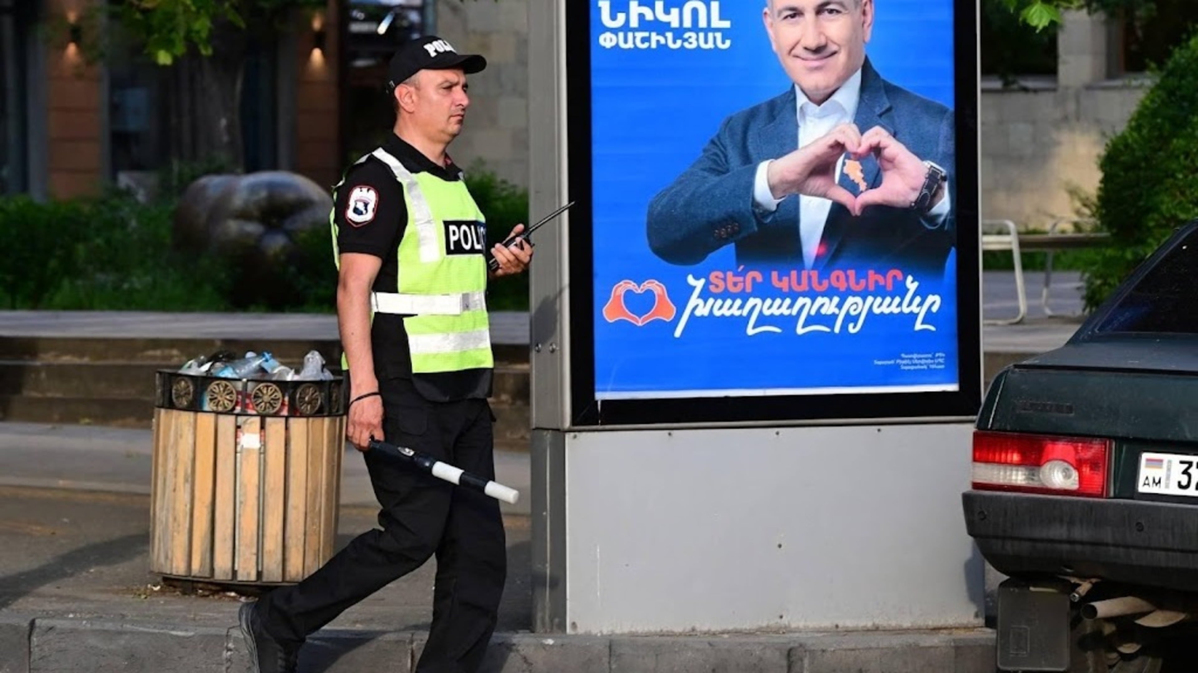 False bomb threats during tense elections in Armenia