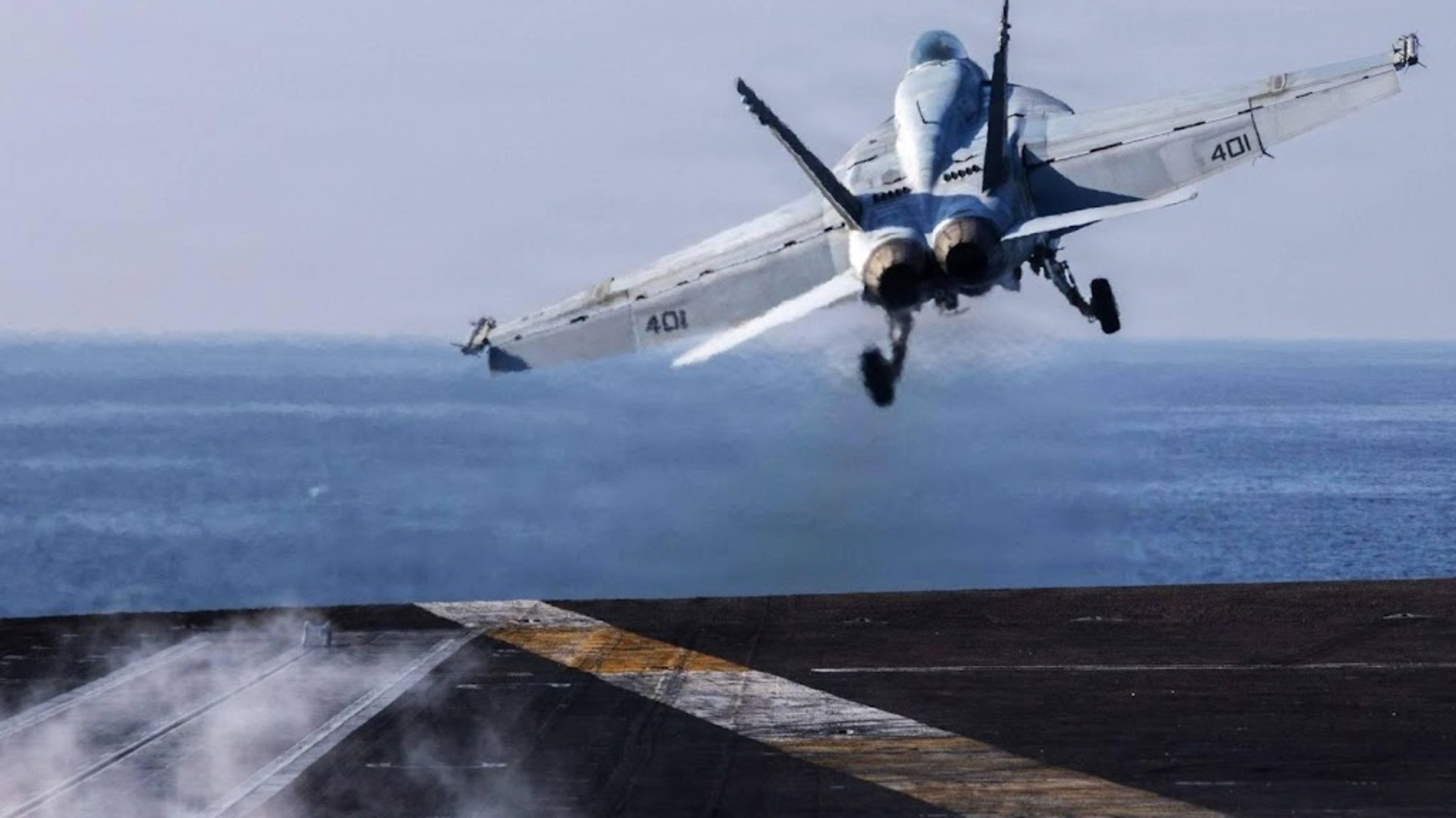 US military denies aircraft carrier Lincoln was hit