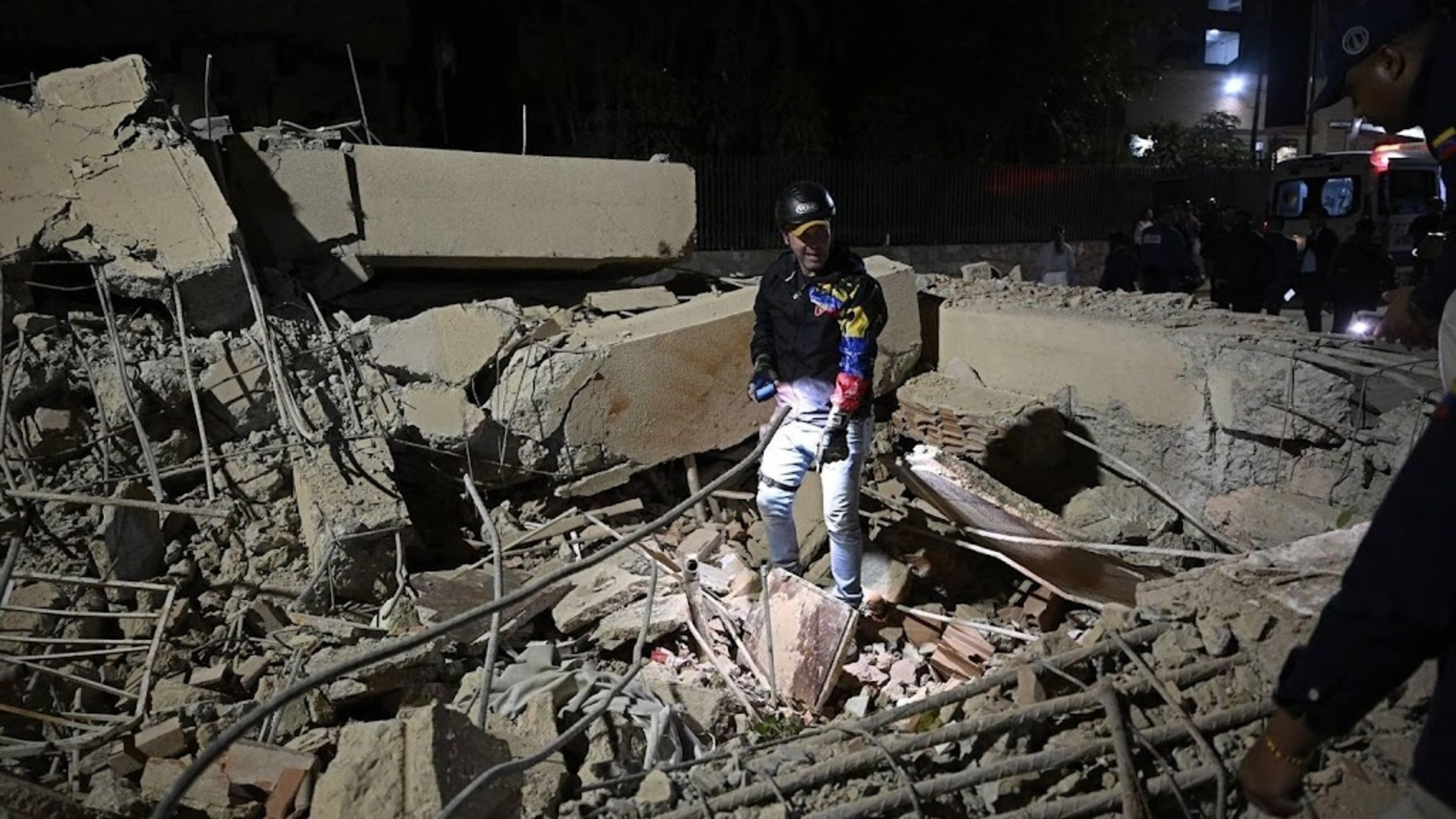 AFP: Buildings collapse in hardest-hit state in Venezuela