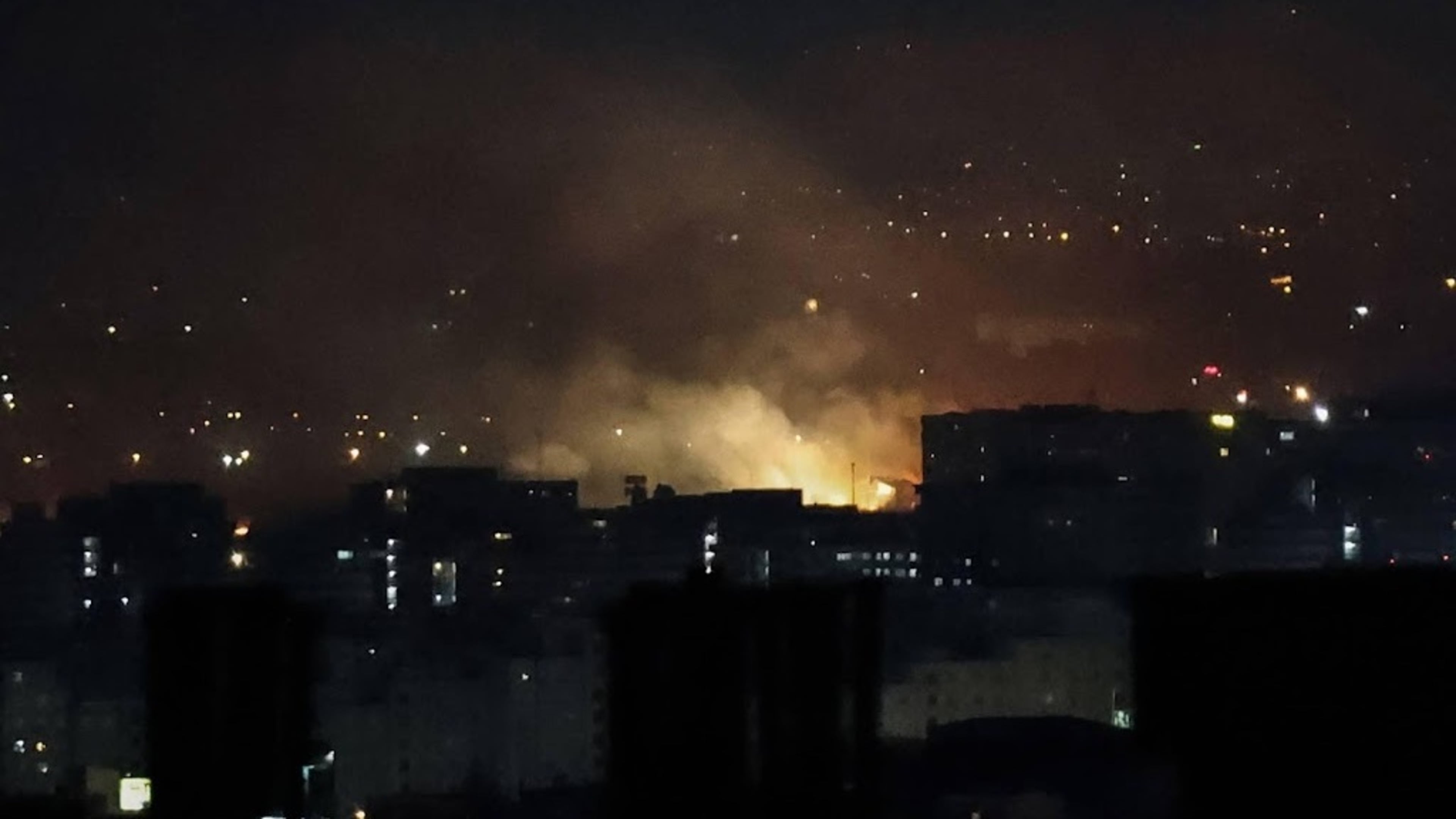 Loud explosion in Tehran, Israel announces wave of airstrikes