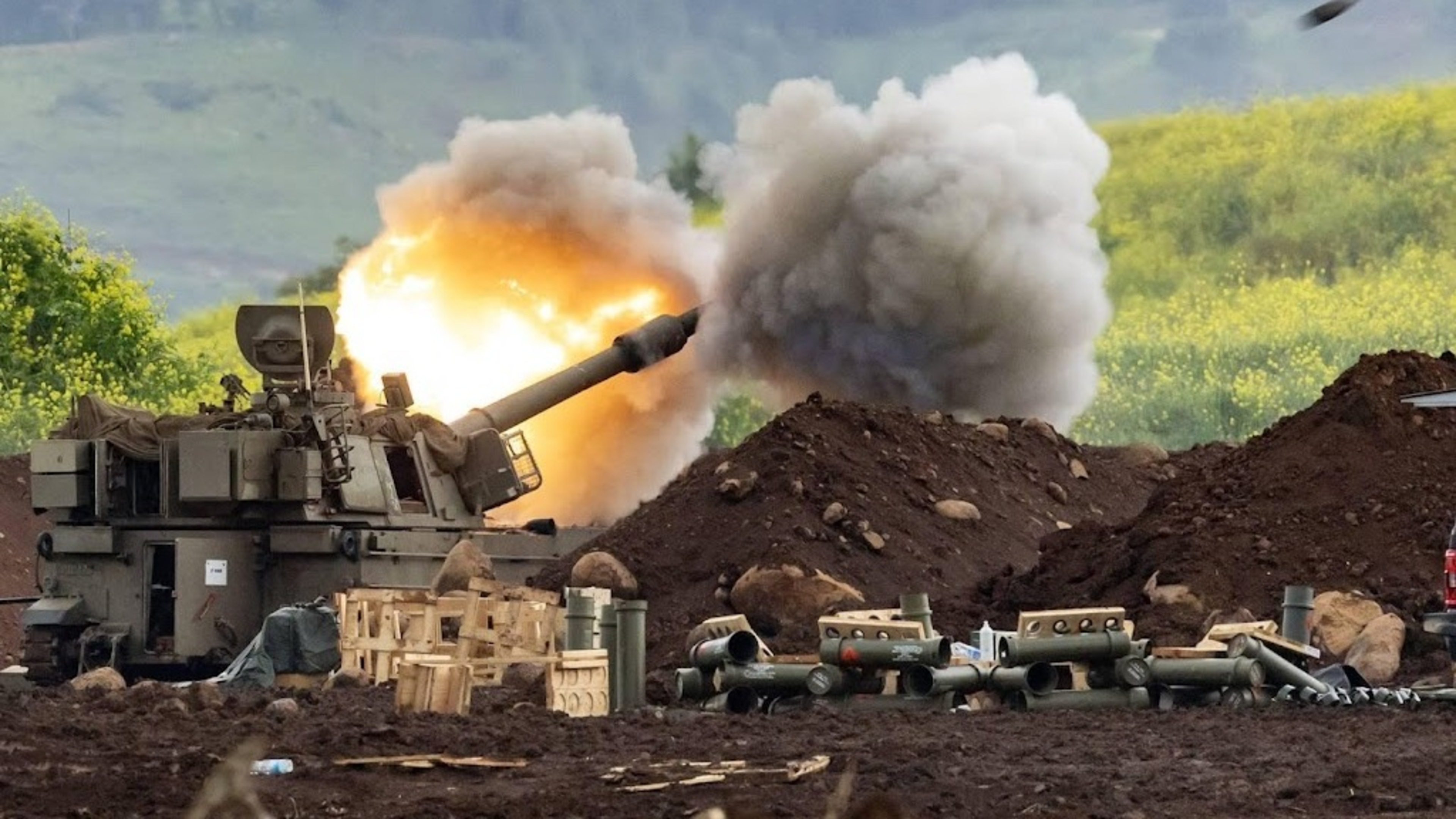 Israel reports ground operations in southern Lebanon