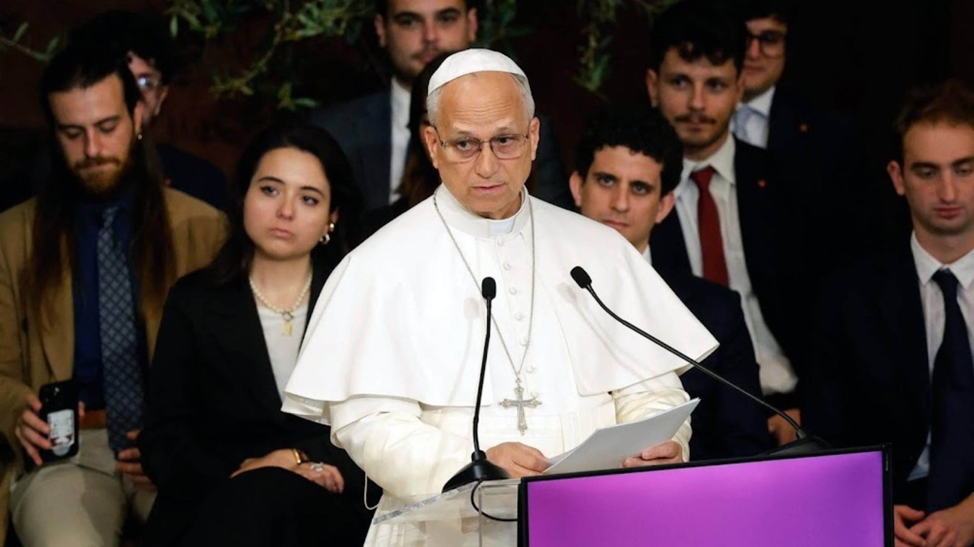 Pope criticizes European rearmament