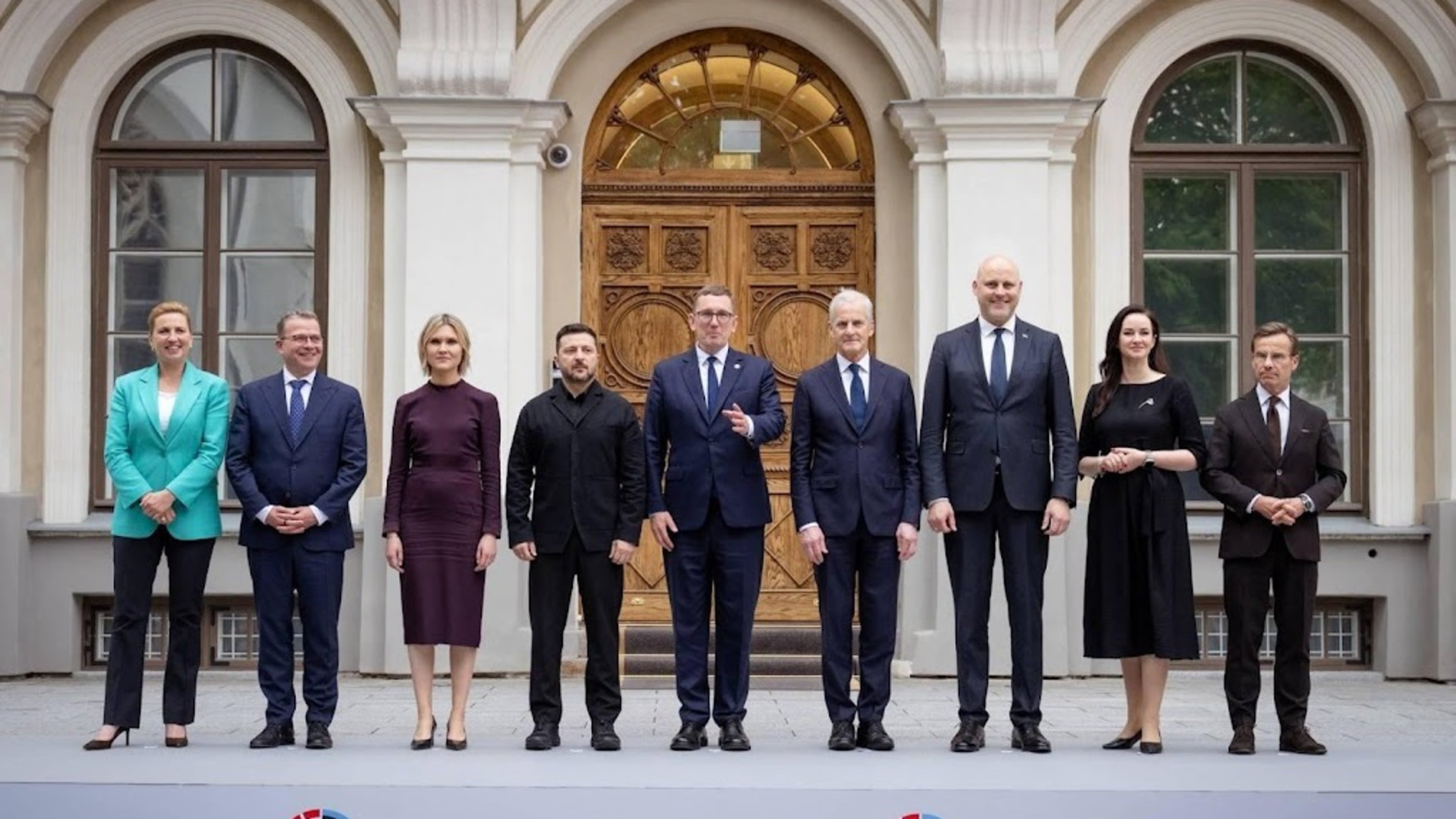 Latvia and Ukraine agree on drone deal at Tallinn summit