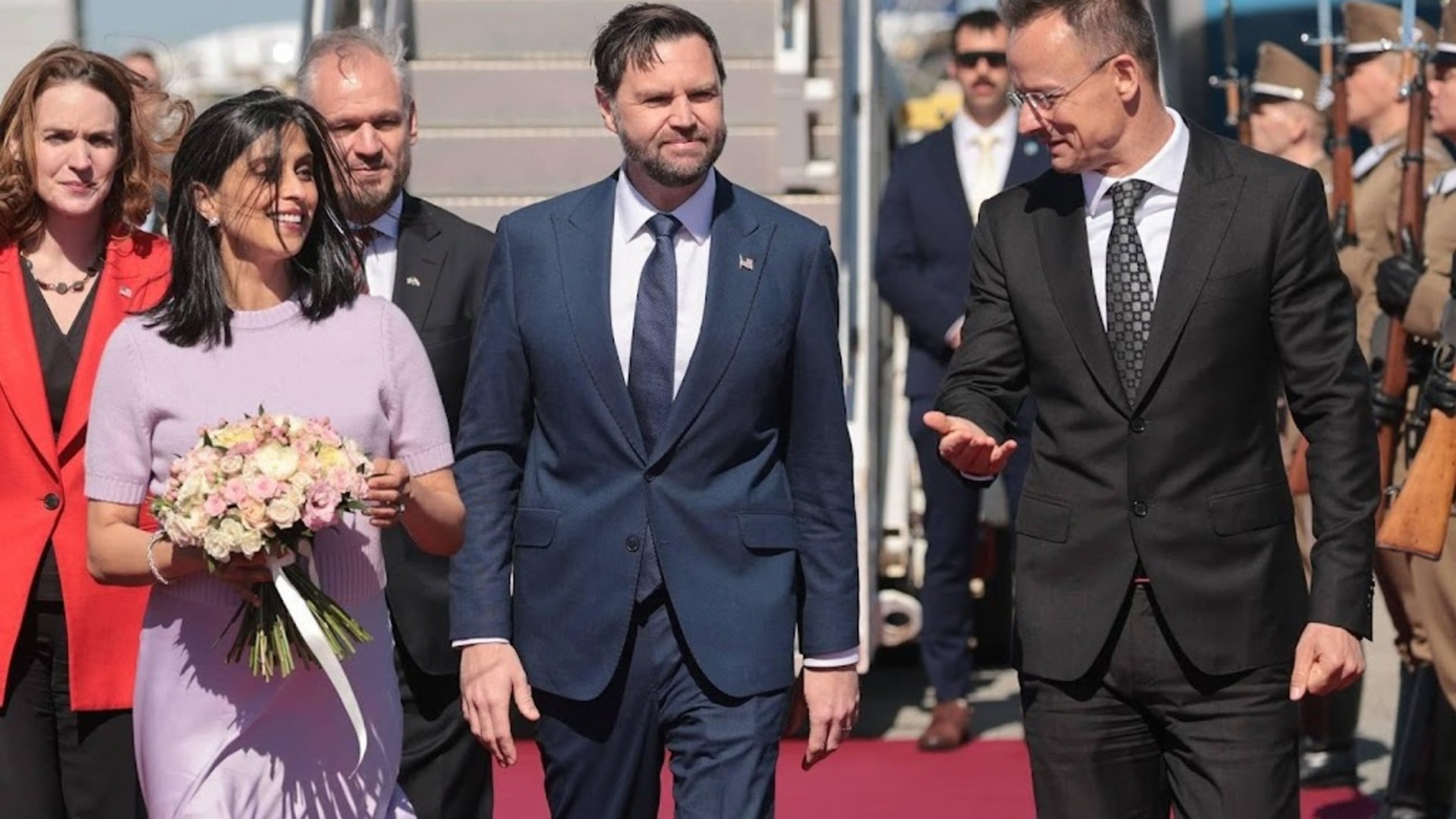 Vice President Vance in Hungary ahead of elections