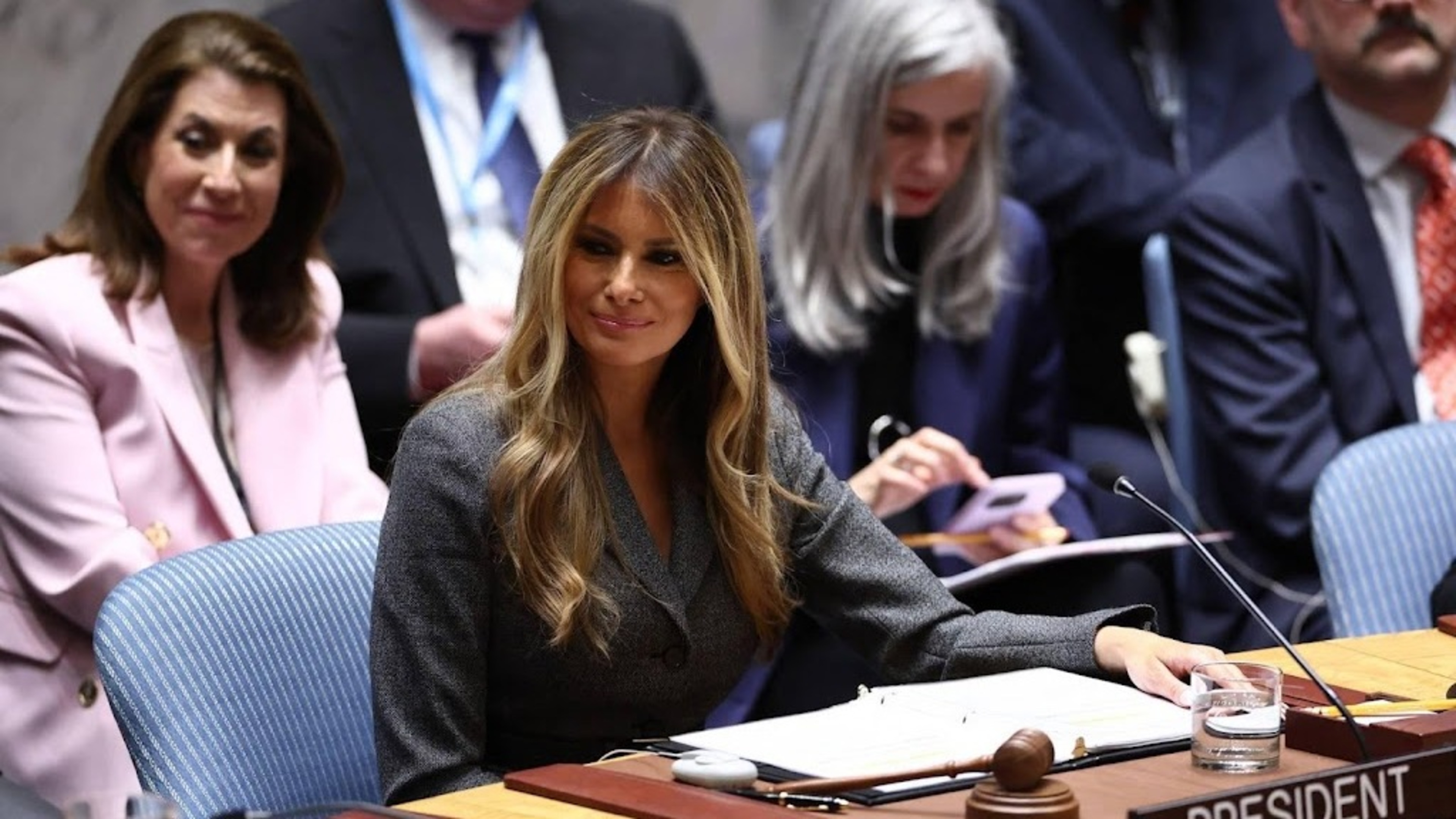 Melania chairs UN Security Council as first first lady