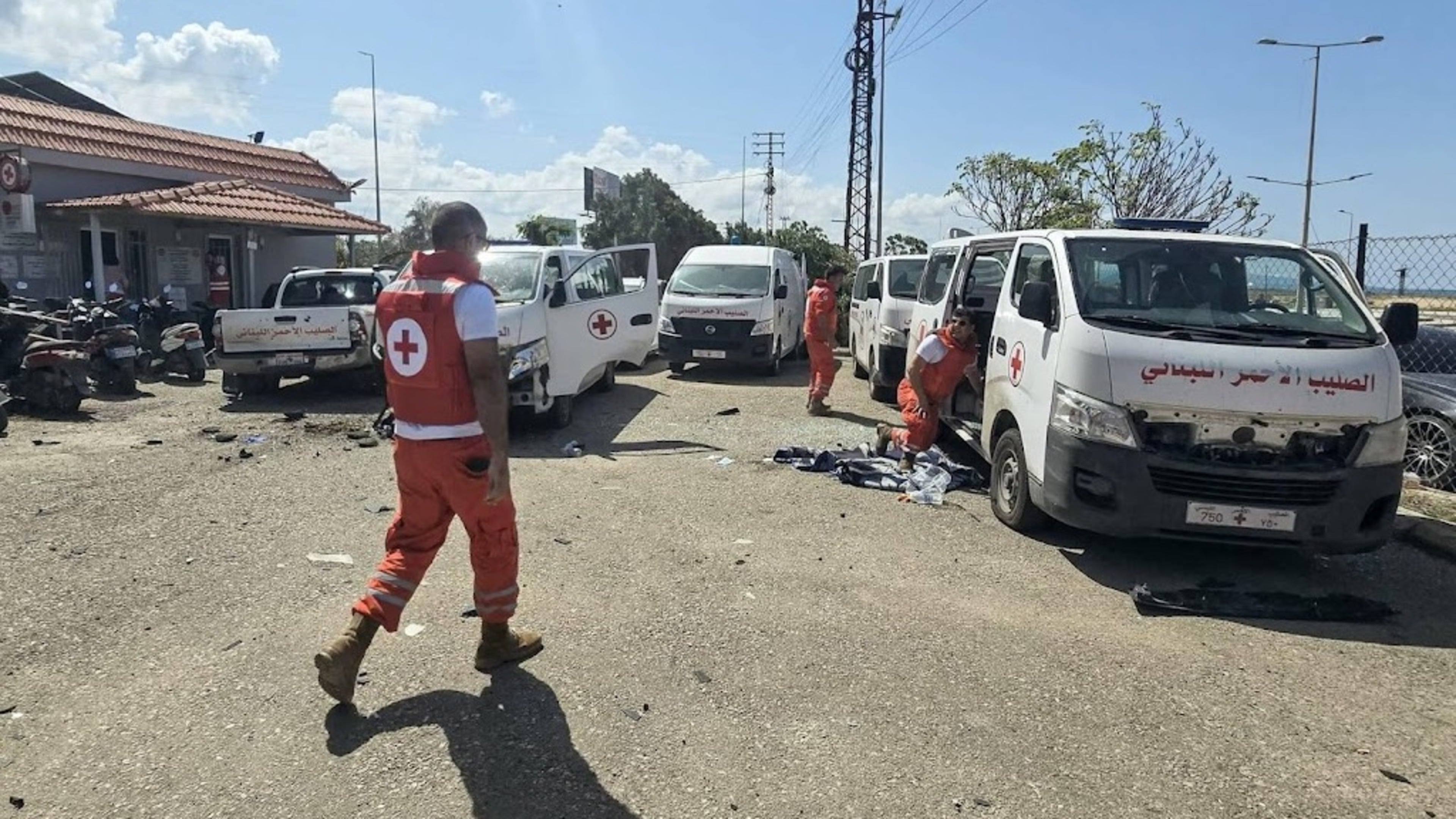 Red Cross volunteers attacked in South Lebanon