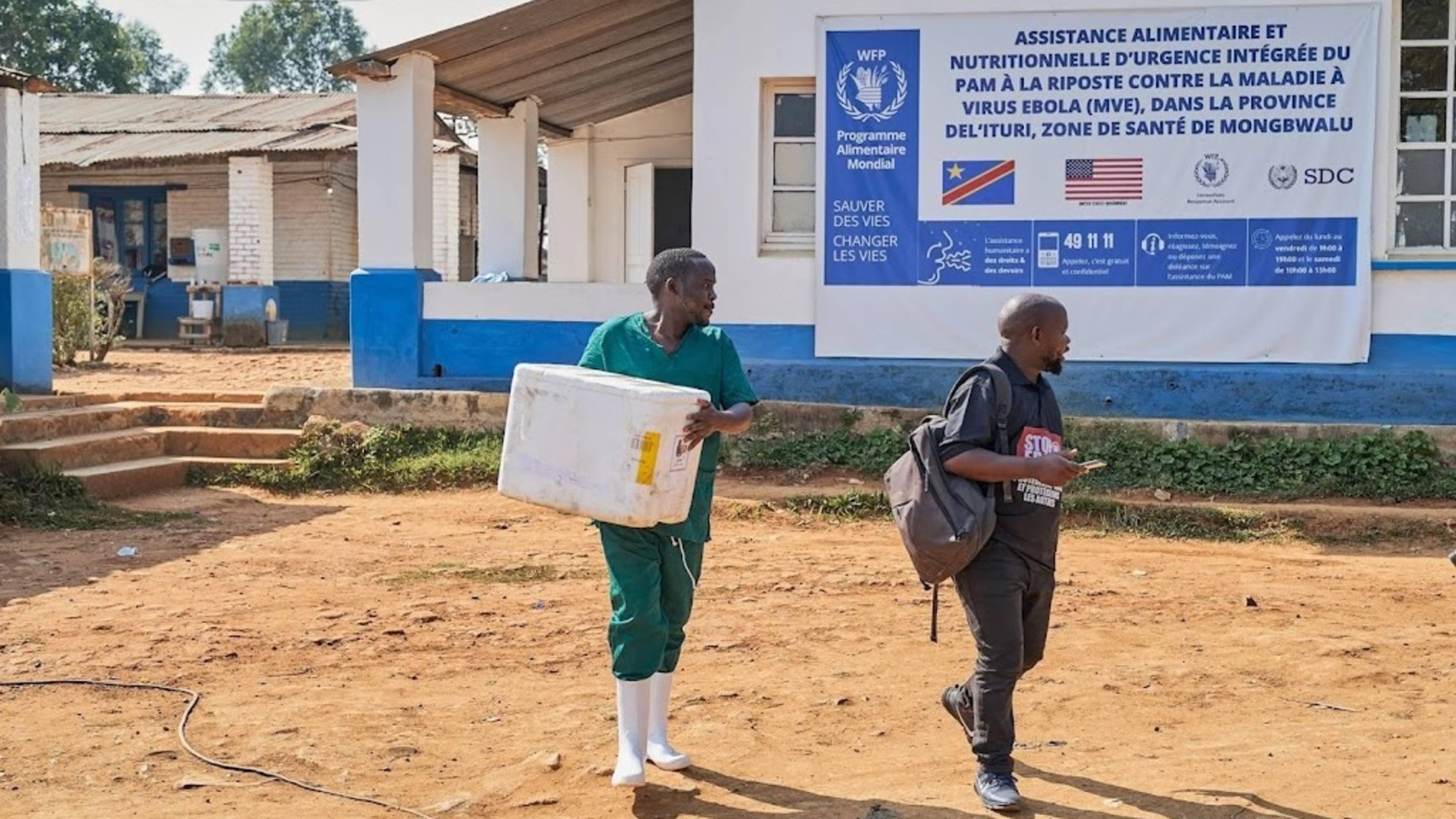 Trial of two potential Ebola treatments begins in Congo