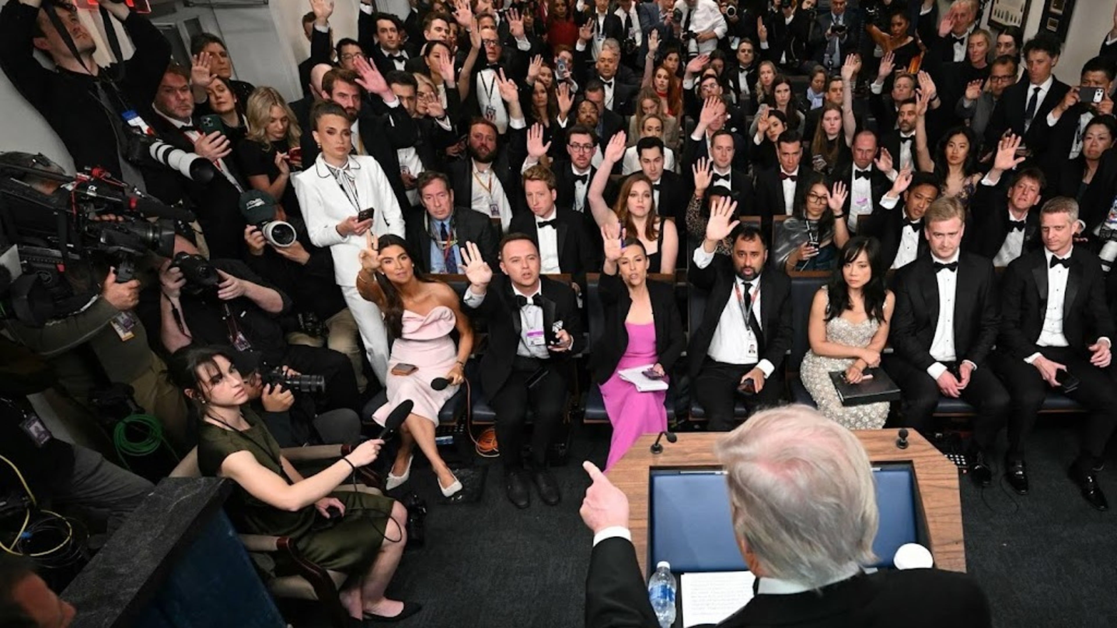 Trump posts video of suspect online, man had multiple weapons