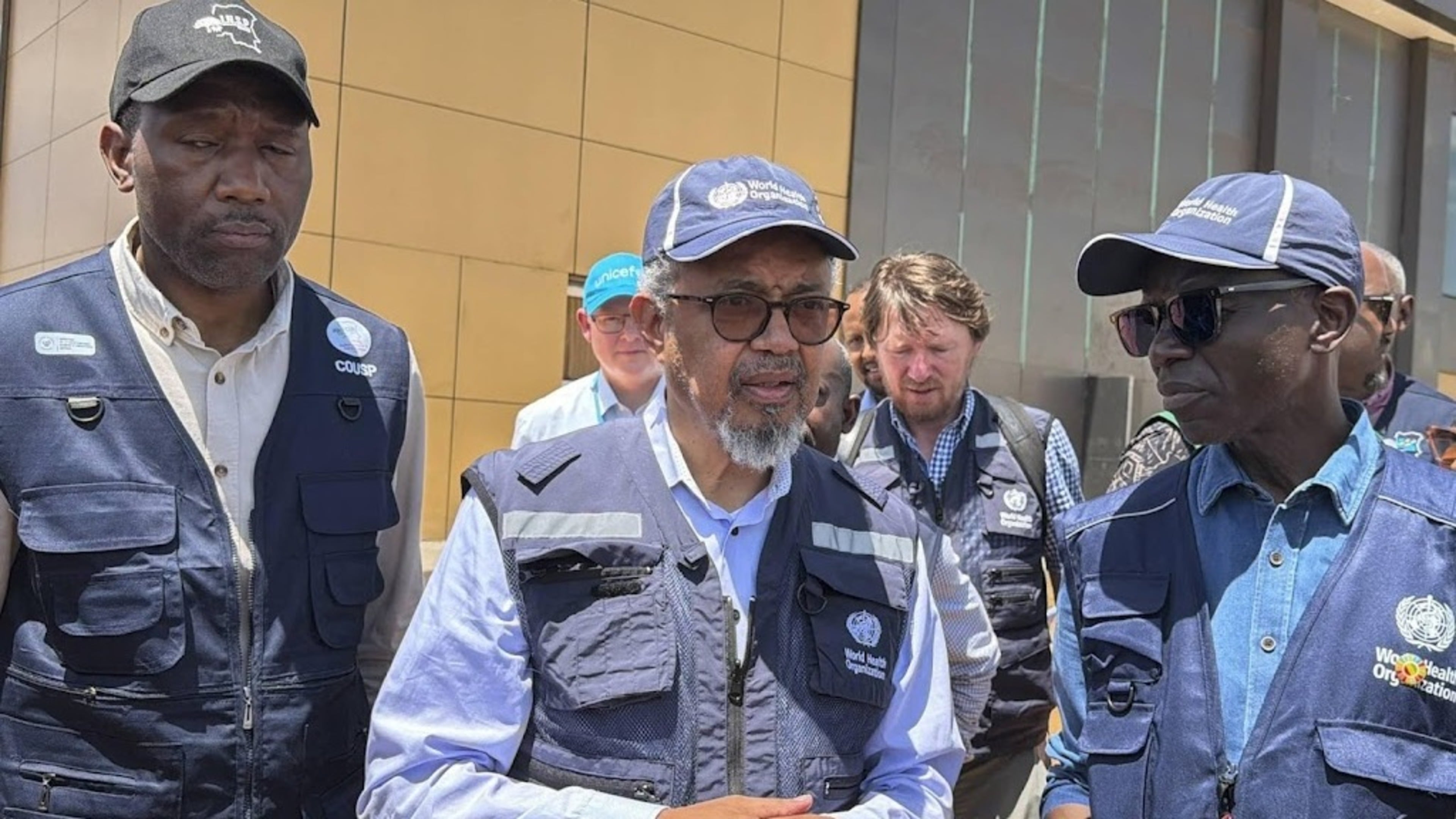 WHO chief Tedros arrives in Congolese Ebola outbreak region