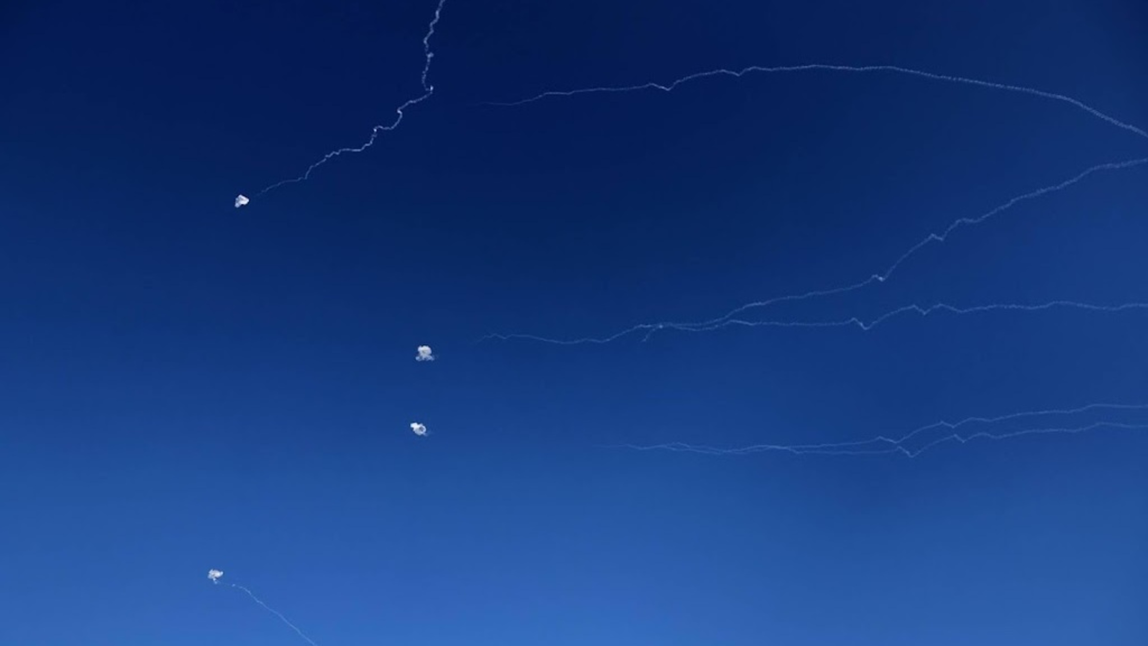 Israeli military reports Iranian missile attack