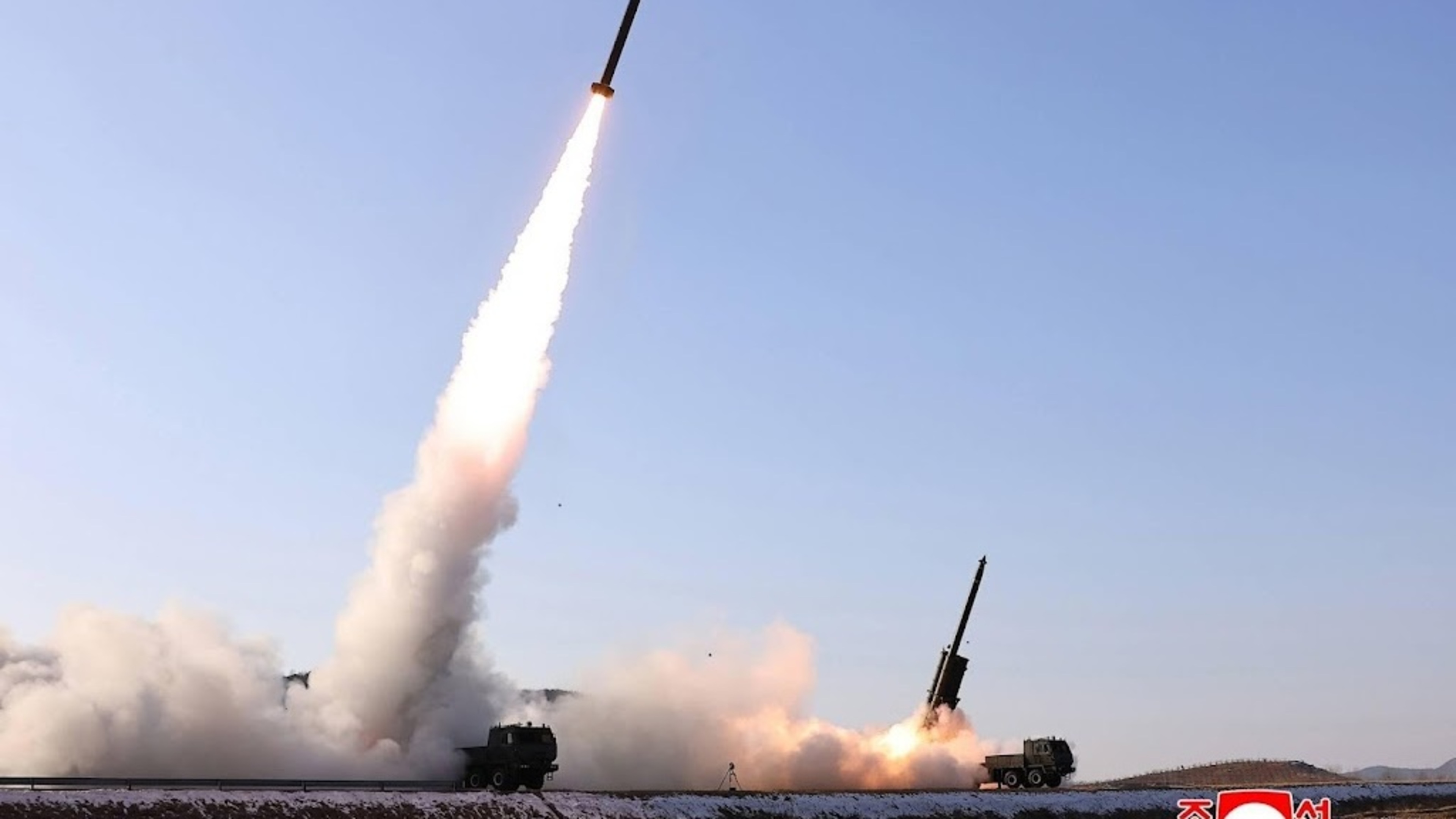 North Korea fires ten ballistic missiles