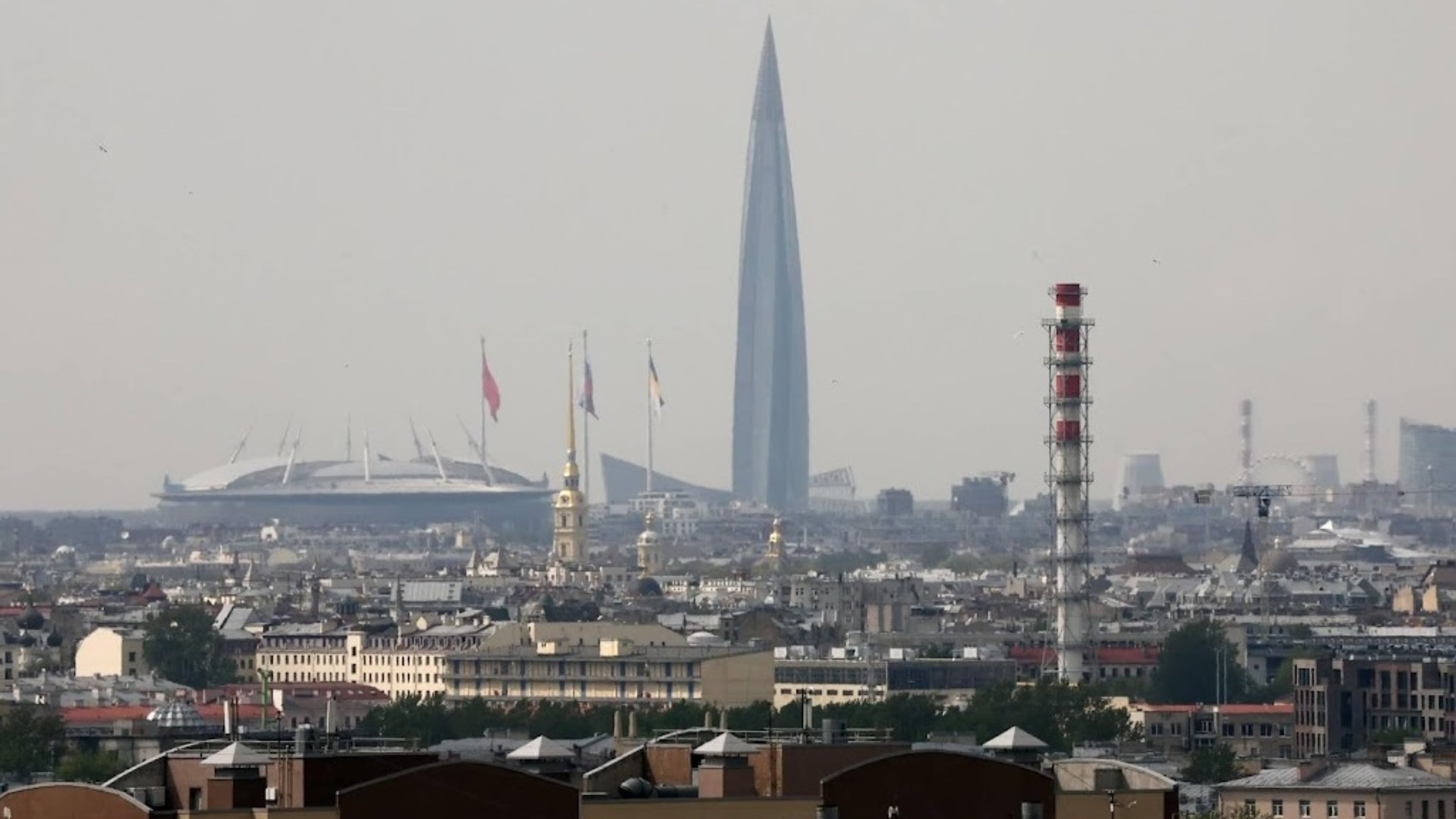 Russia reports Ukrainian drone attacks on Saint Petersburg