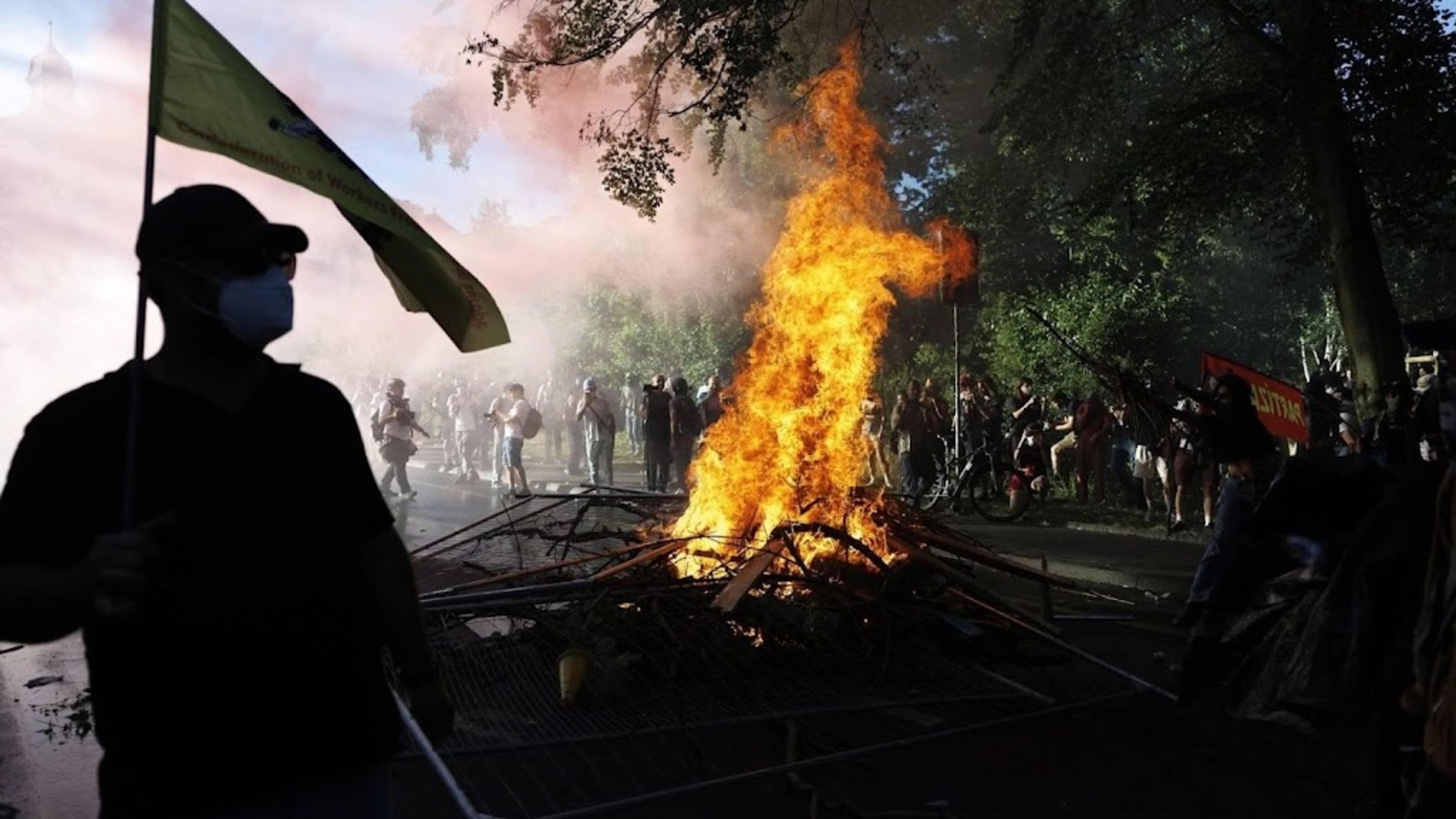Protest in Geneva against G7 turns into confrontation with police