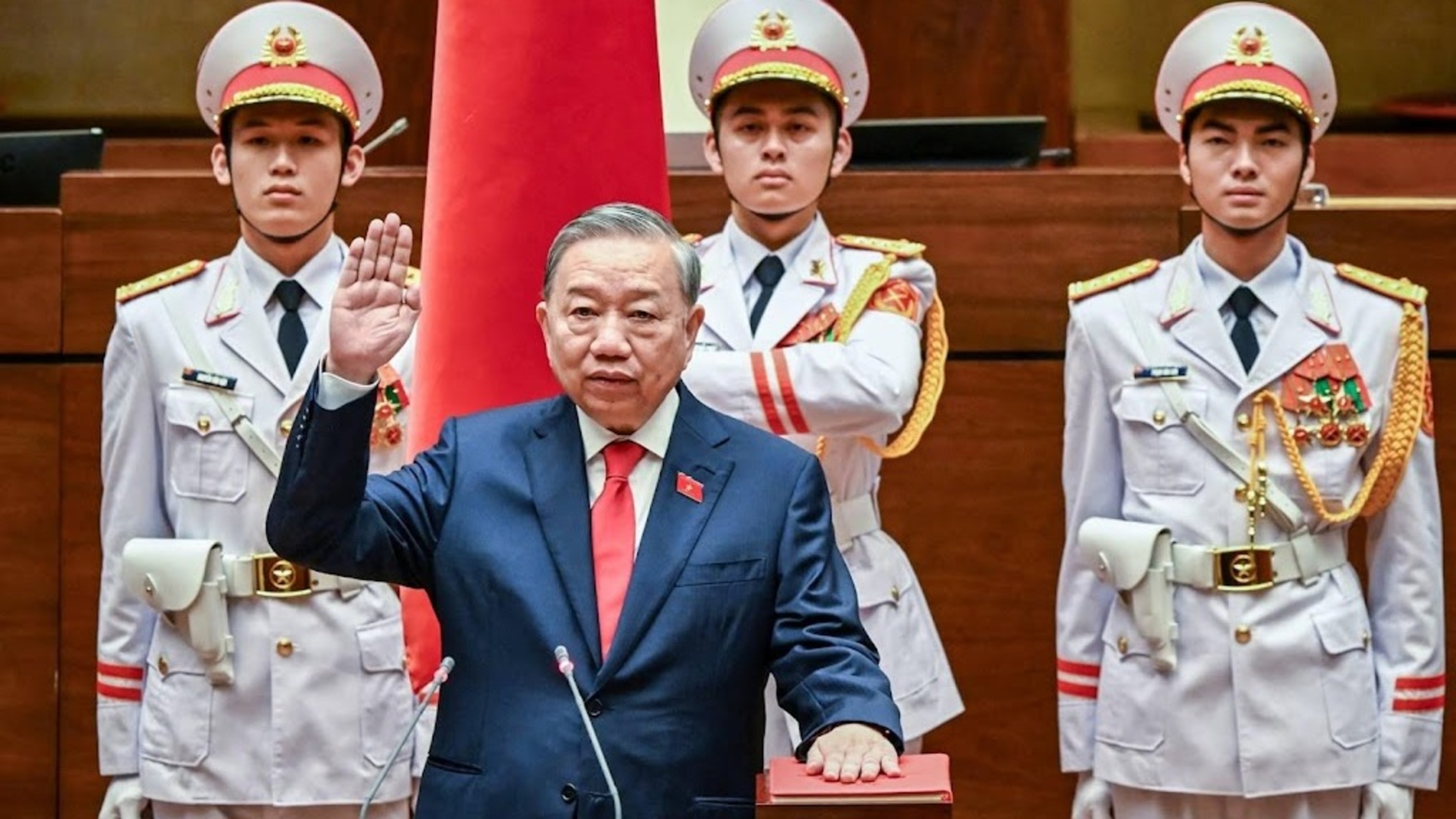 Lam consolidates power in Vietnam as party leader and president