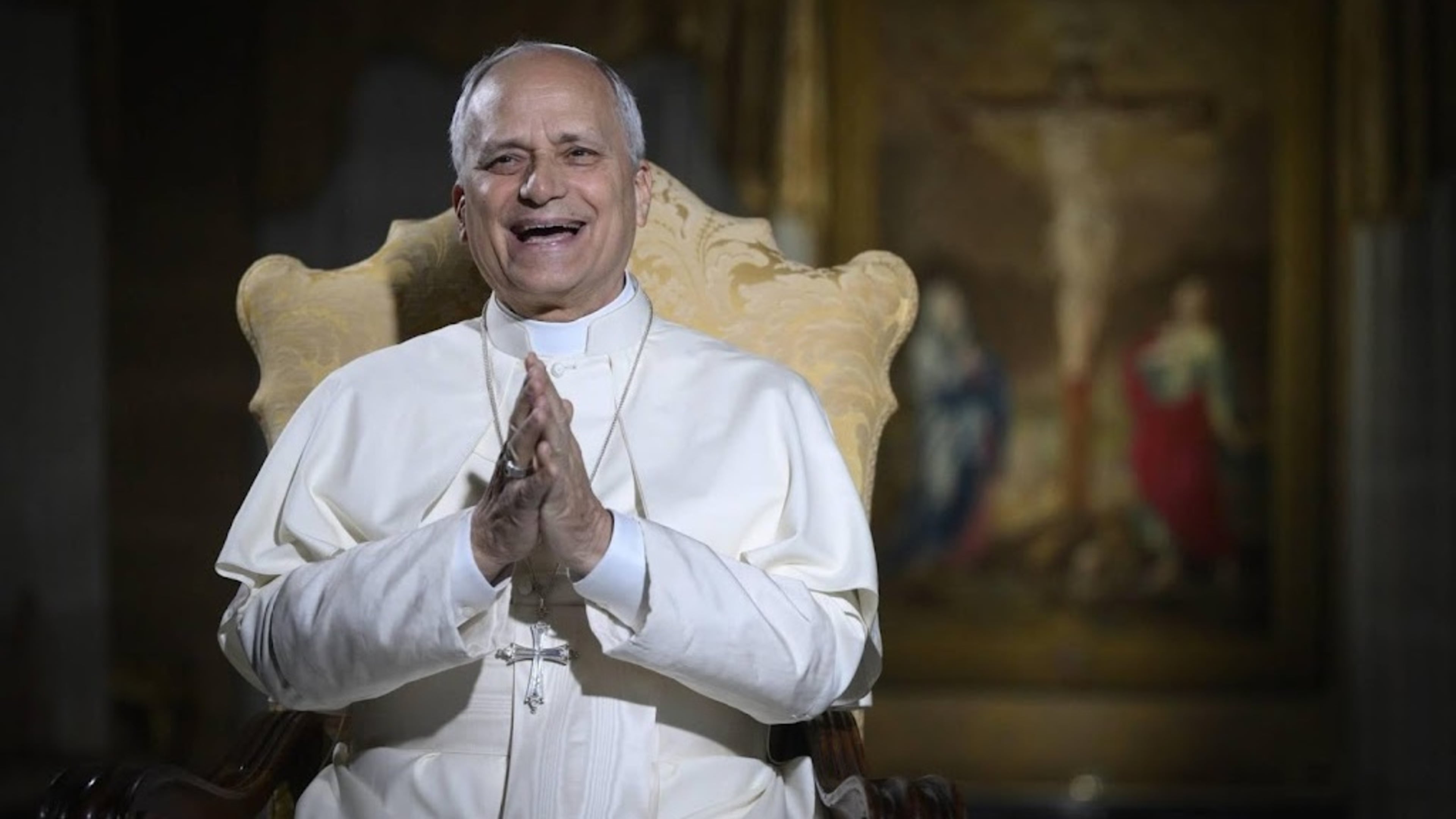 Pope Leo praises US history of welcoming immigrants