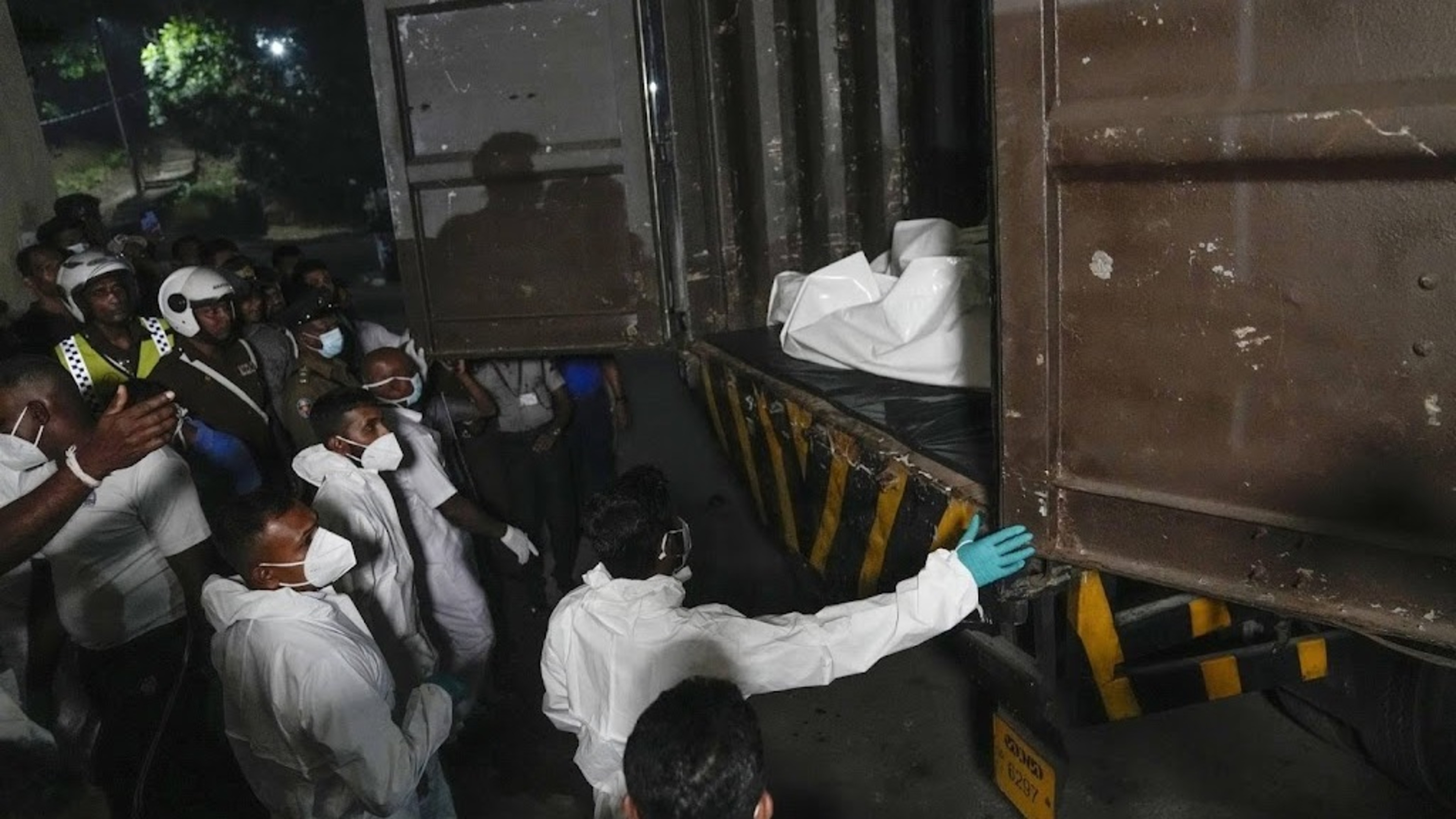 Iran recovers bodies from Sri Lanka after Iranian ship sinks