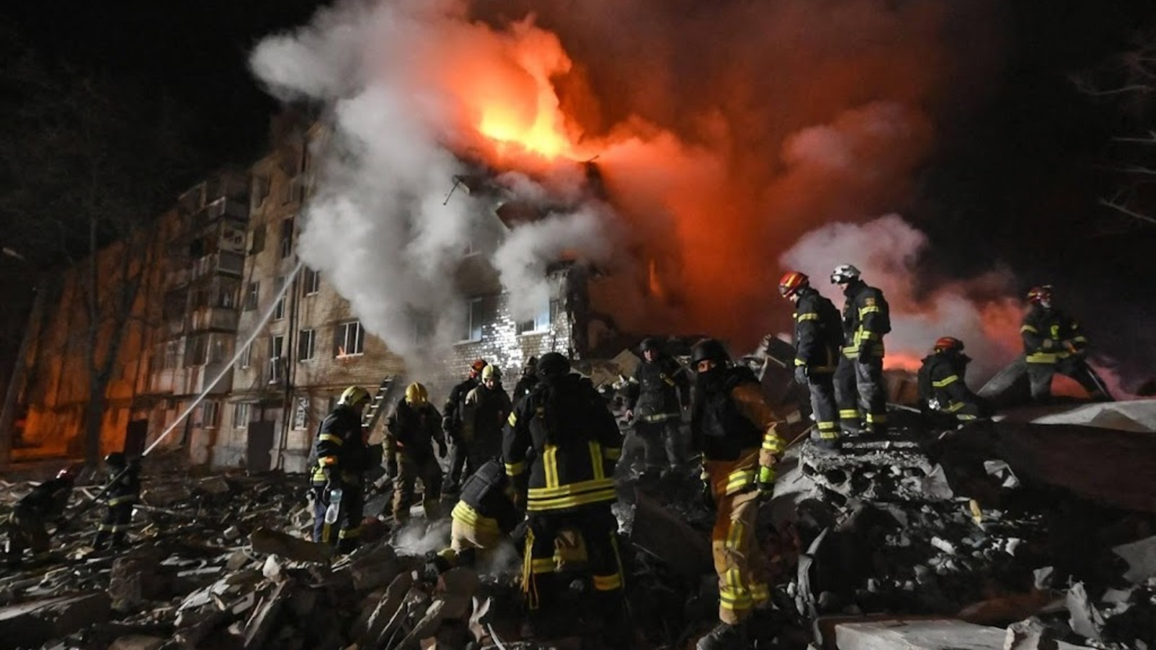 Moscow reports massive attack on targets in Ukraine