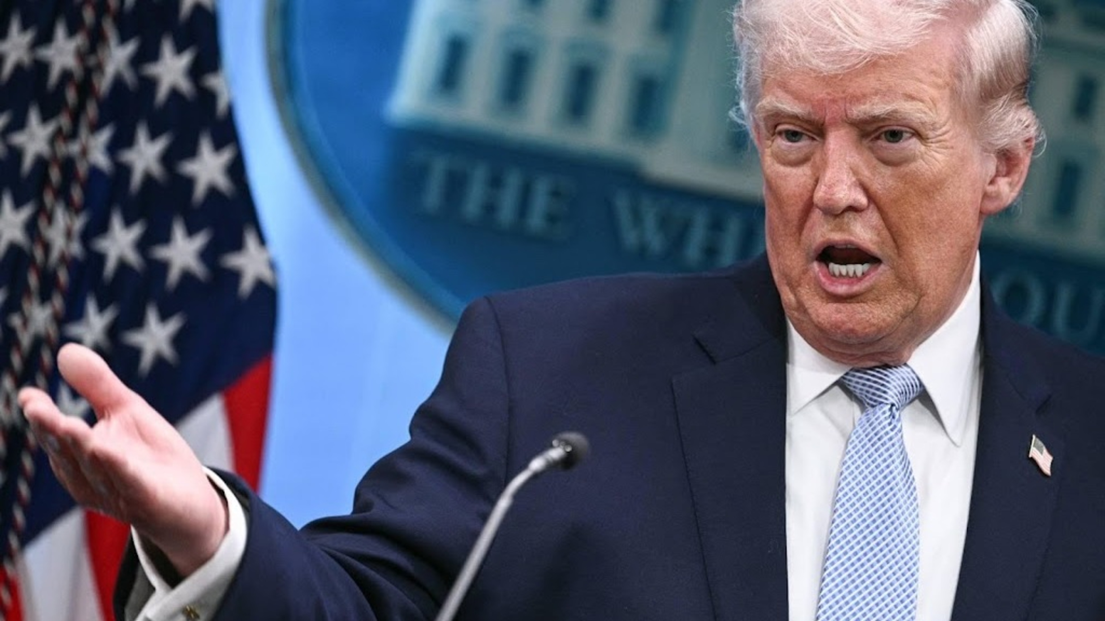 Trump: All our troops and equipment remain near Iran