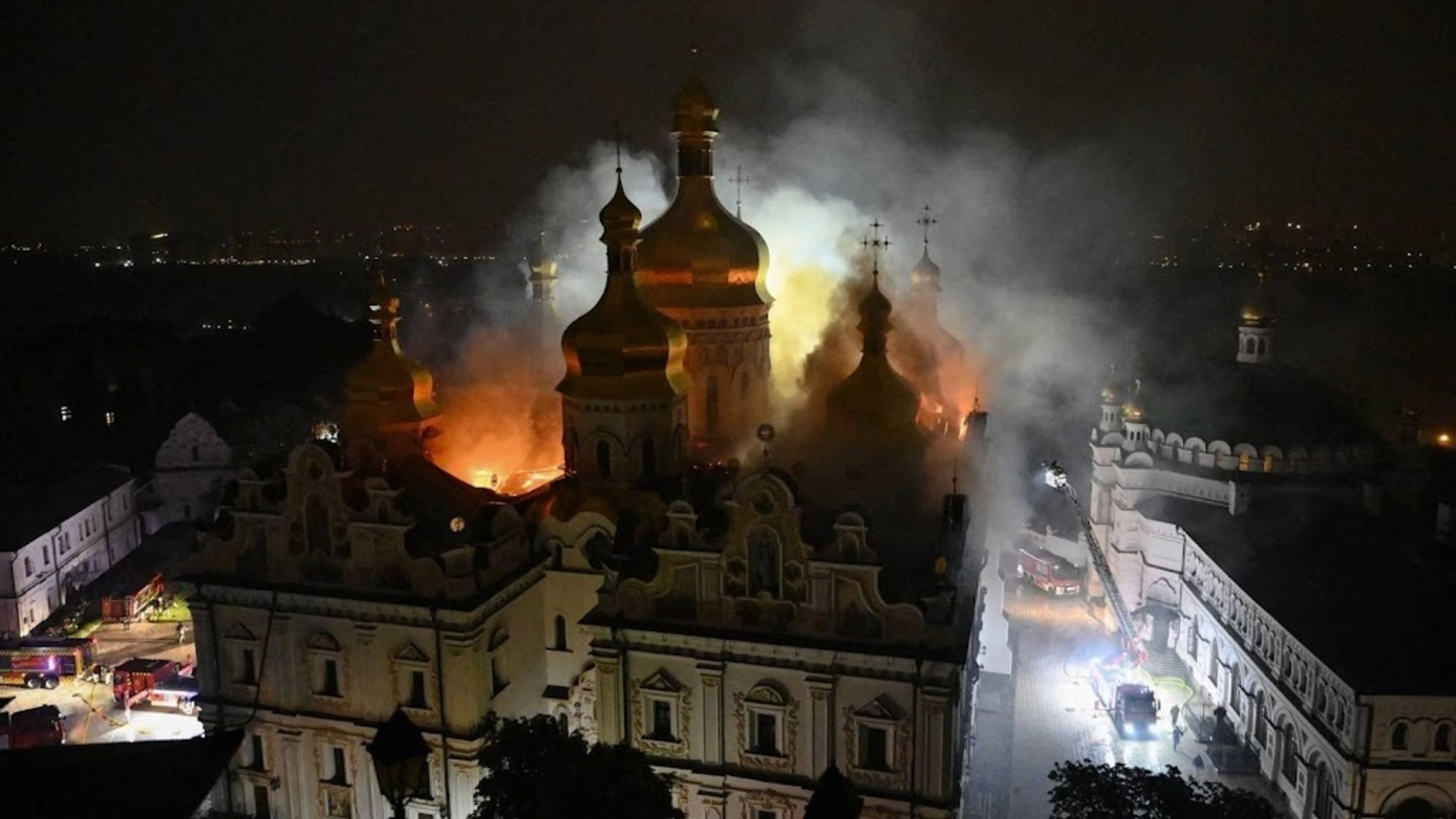 Russia denies attack on monastery complex in Kyiv