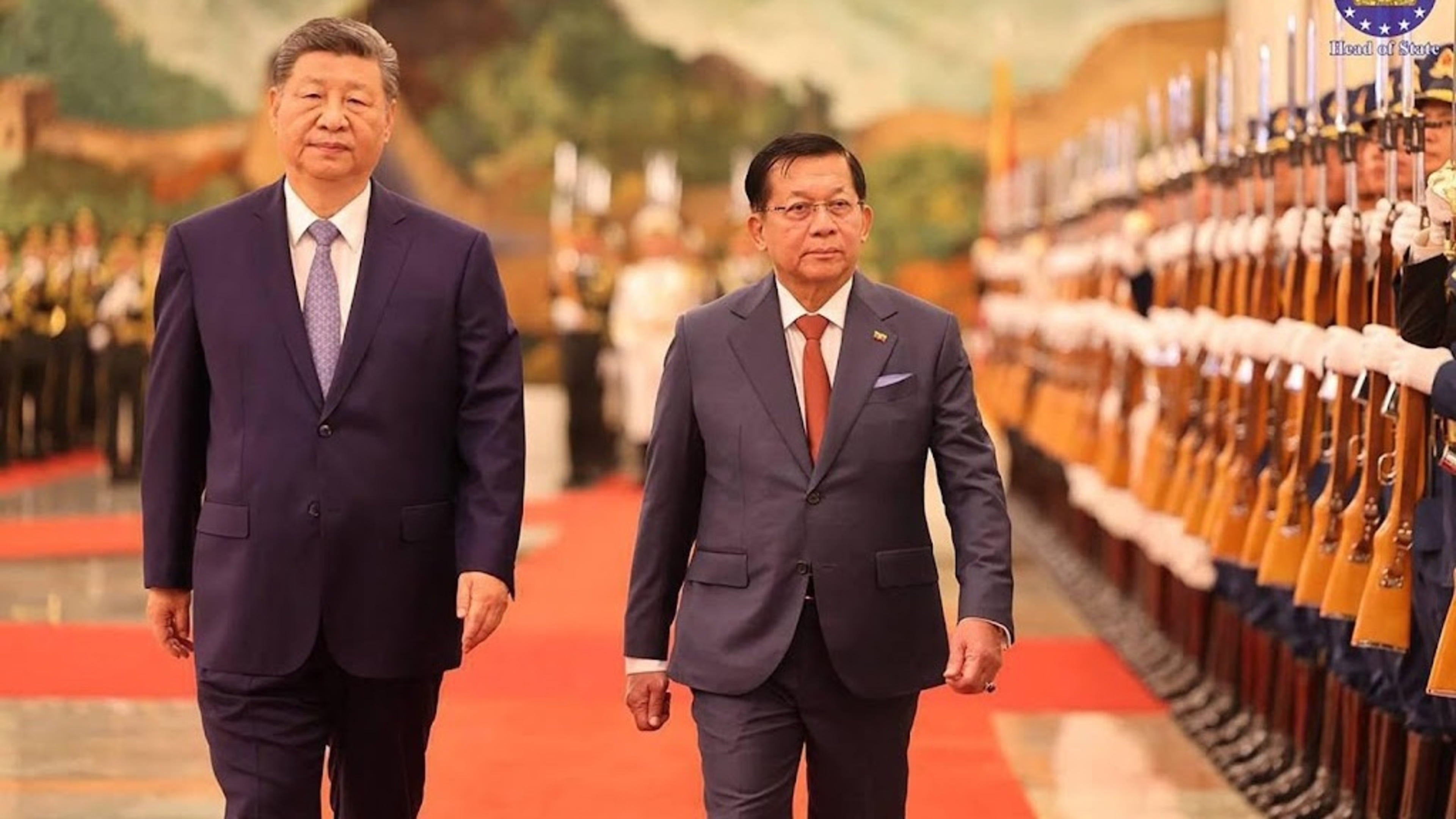 Chinese President Xi Jinping supports Myanmar leader