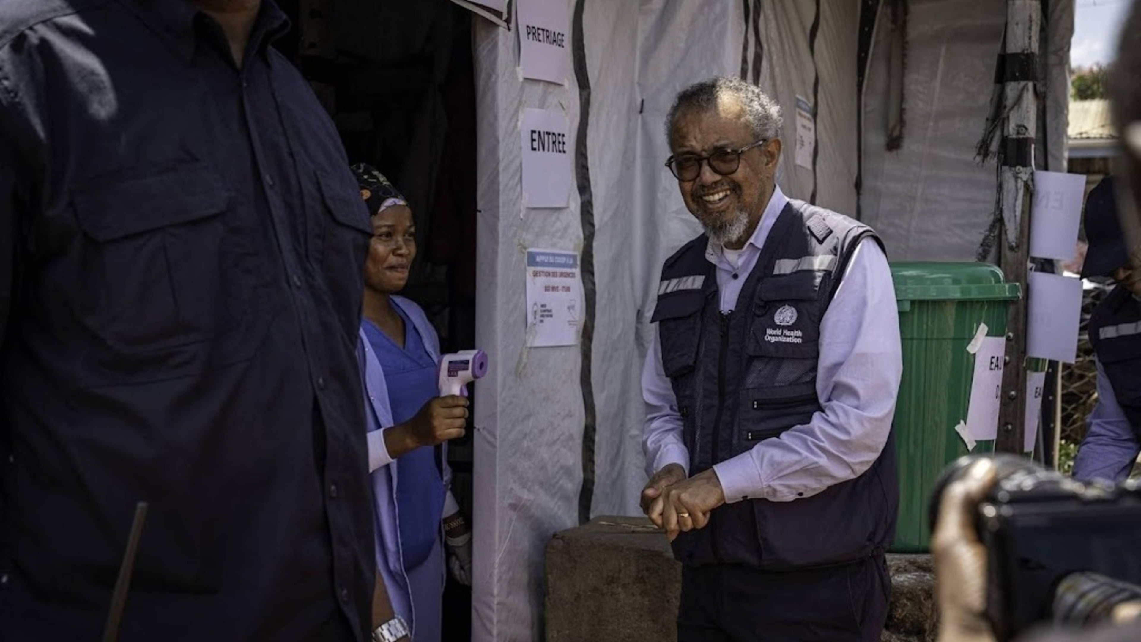 WHO chief praises Uganda's Ebola efforts during visit