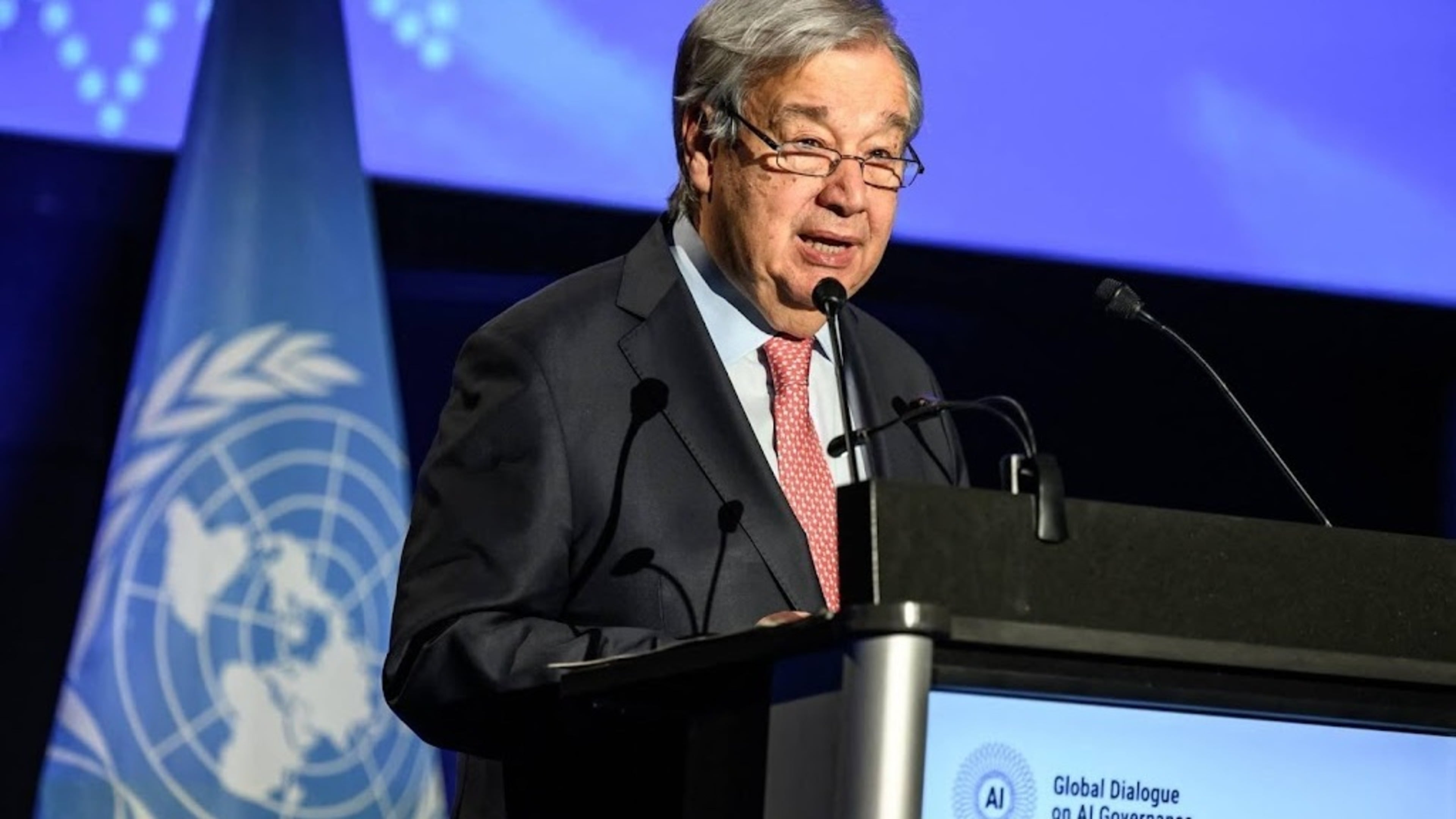 UN chief on AI: development faster than we can keep up