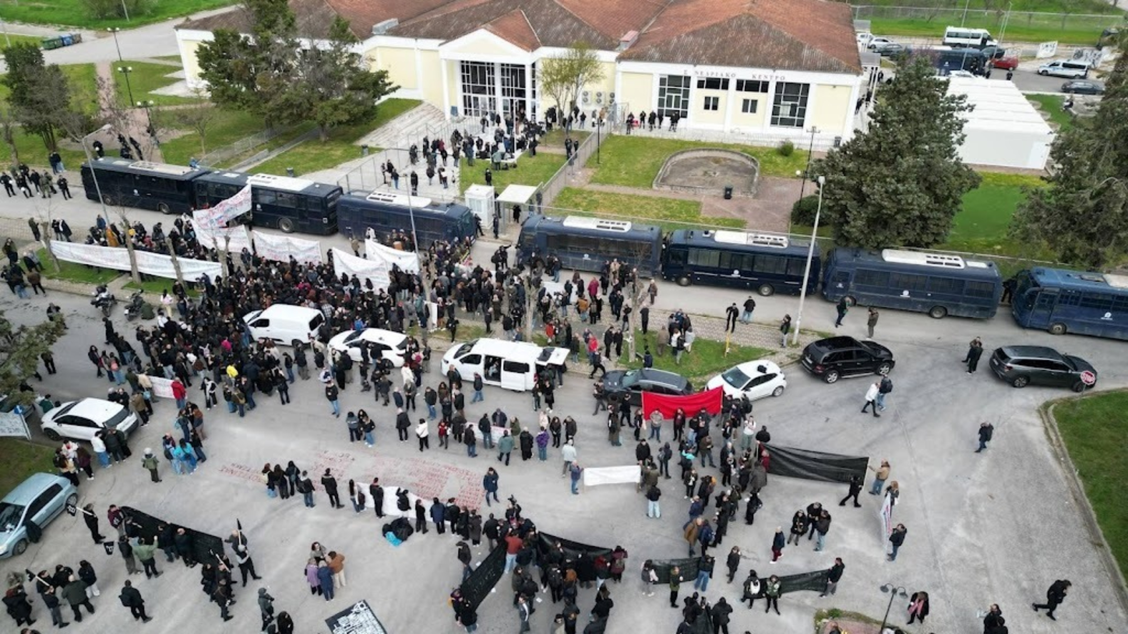 Greek train disaster trial postponed due to overcrowding