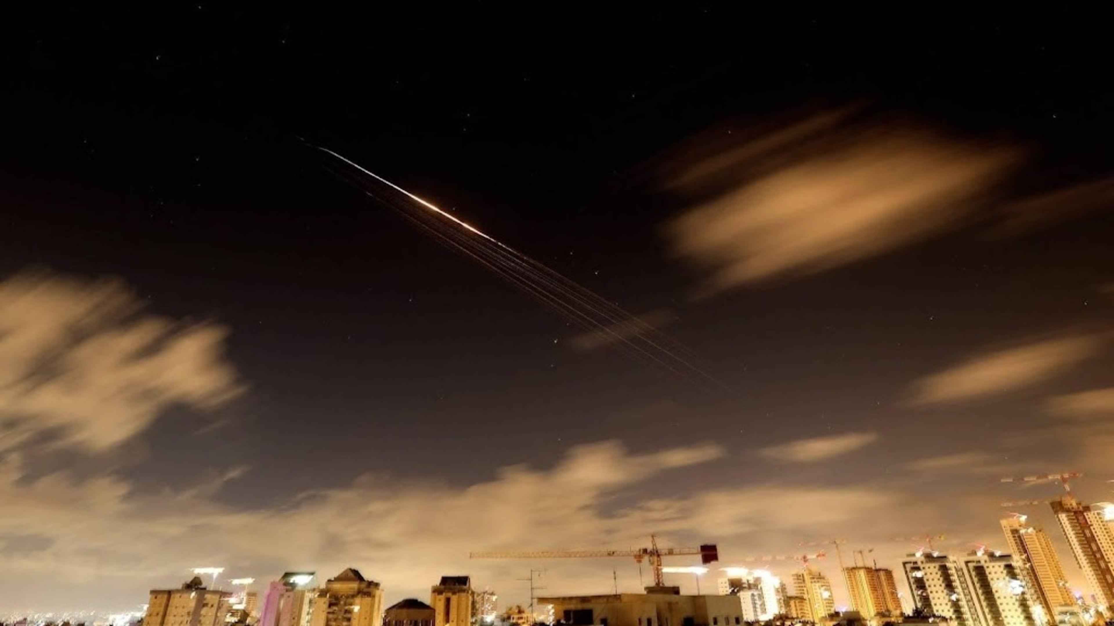 Israel reports large-scale airstrikes on central Tehran