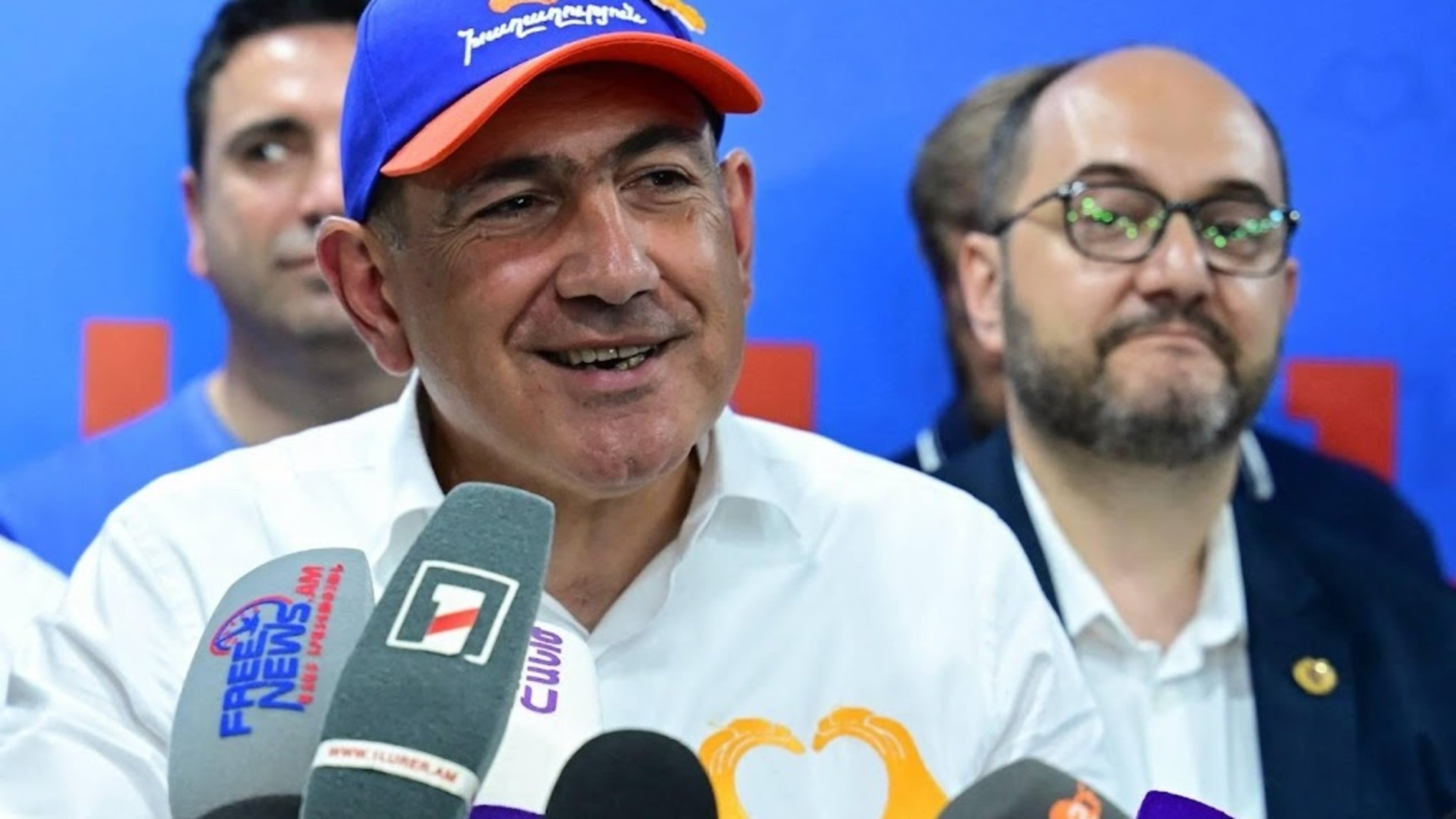 Armenian PM claims election victory for his party