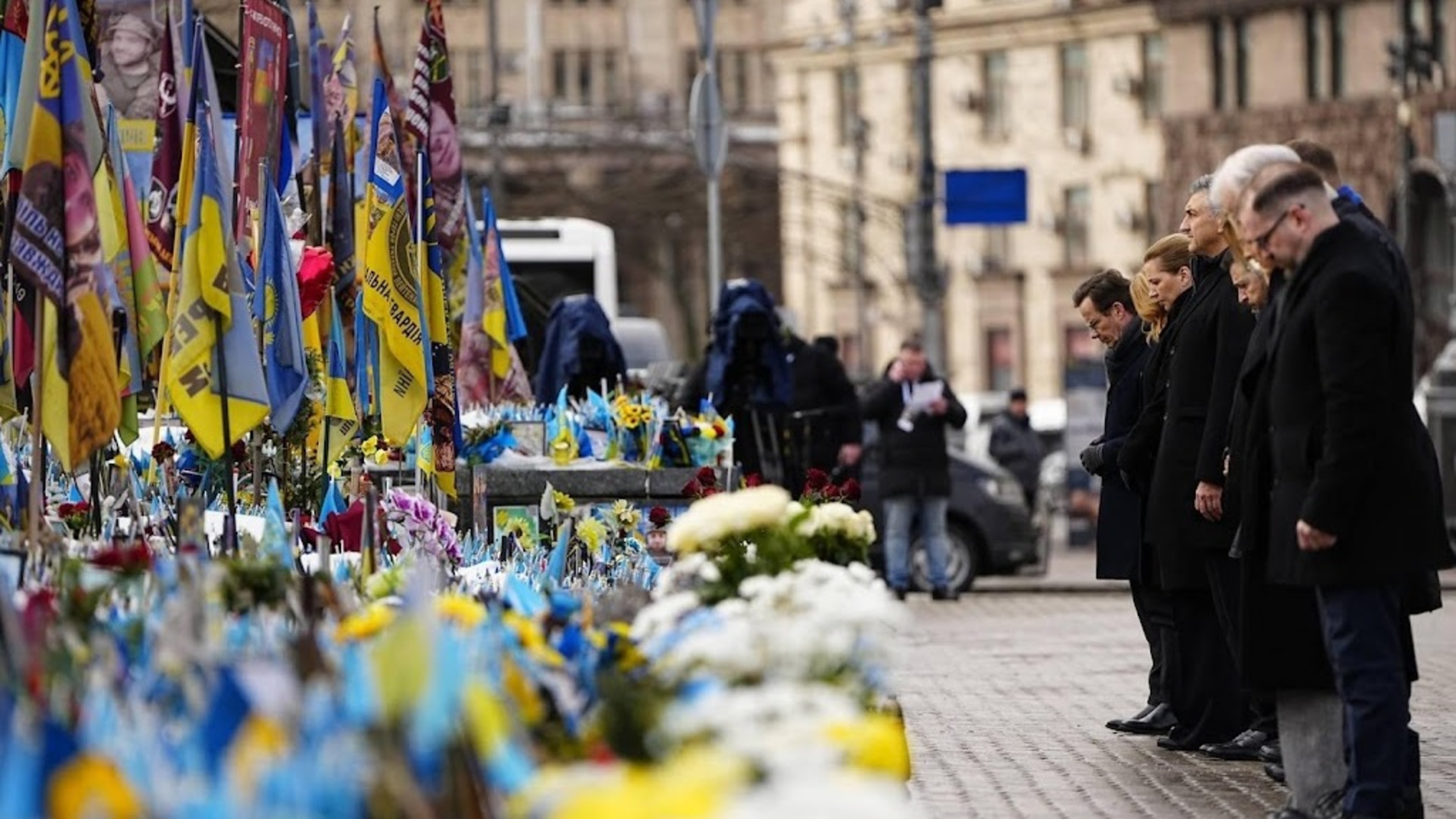 EU leaders in Kyiv: Aggressor must not be rewarded