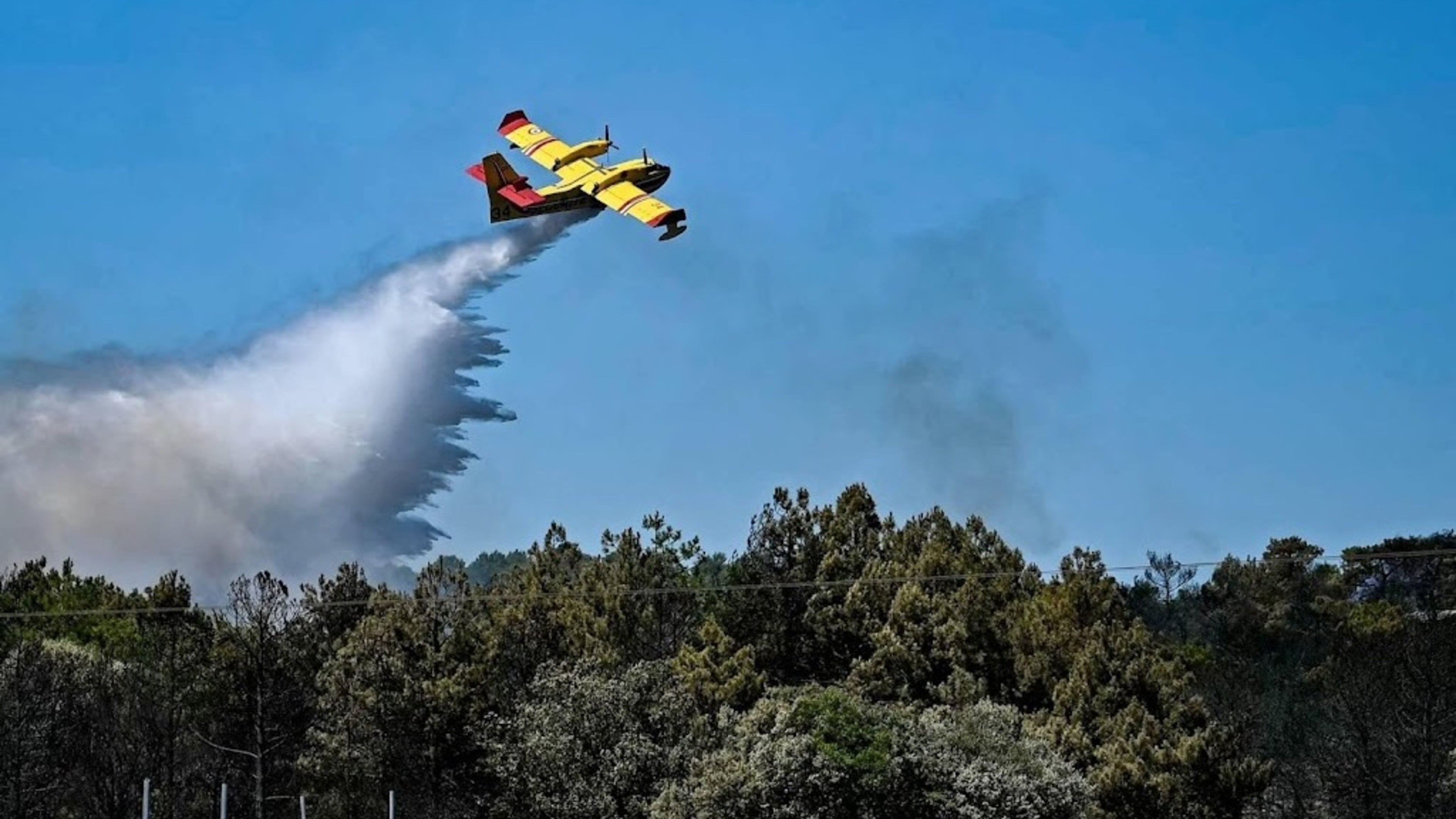 Brussels sends four firefighting aircraft to help France with forest fires