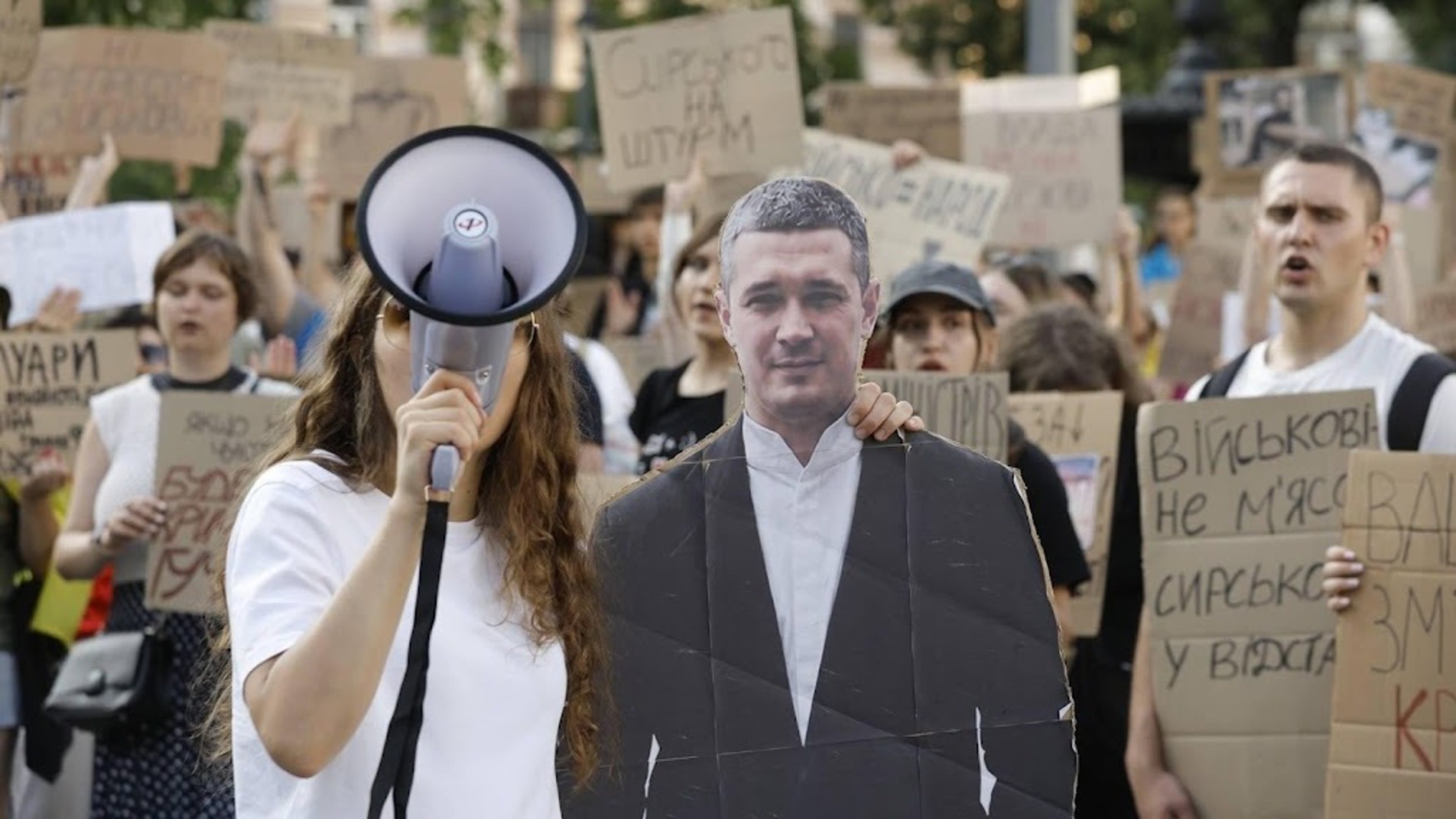 Weer protesten in Oekraïne om ontslag defensieminister