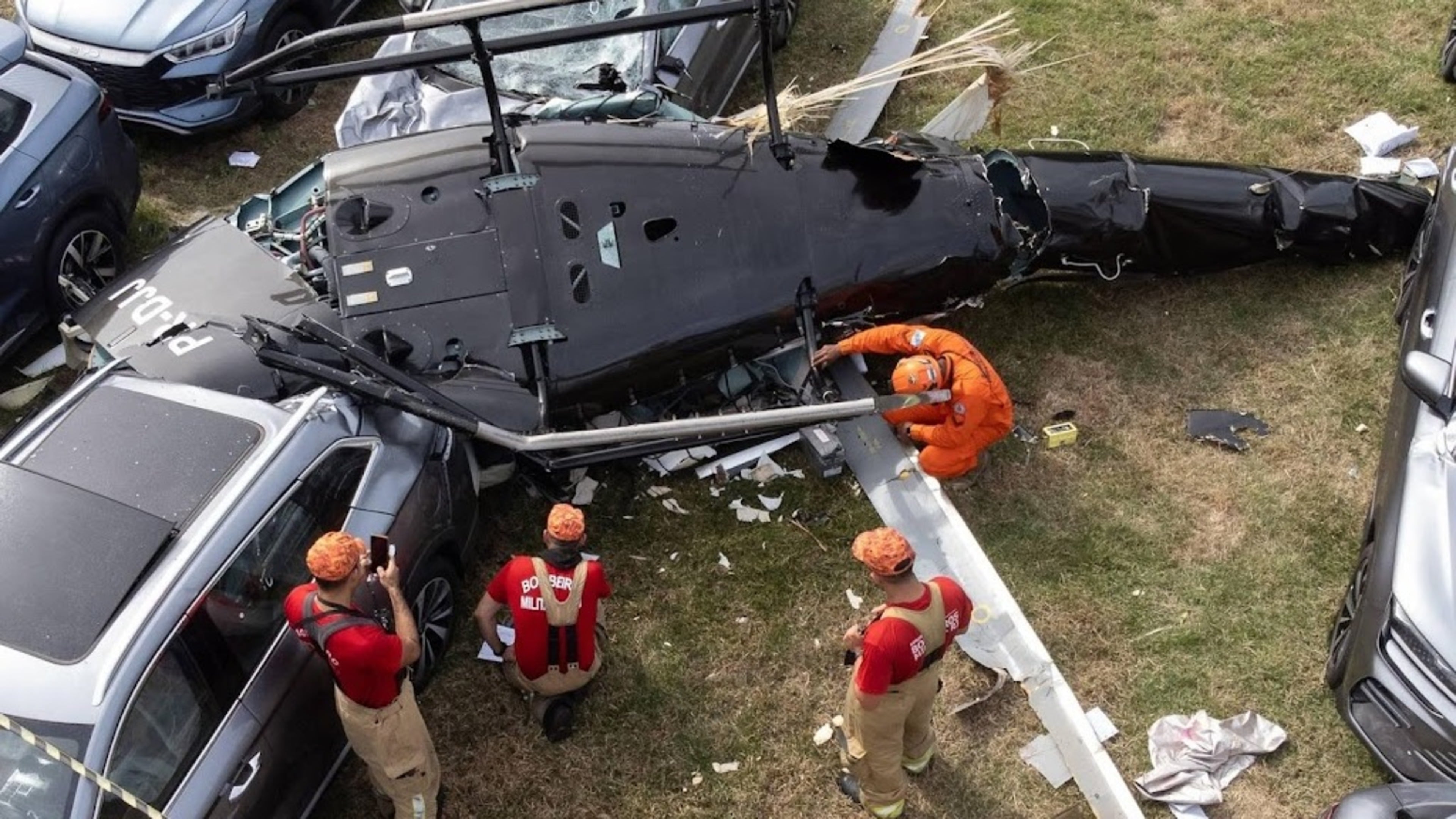At least six dead after helicopters collide over Rio de Janeiro