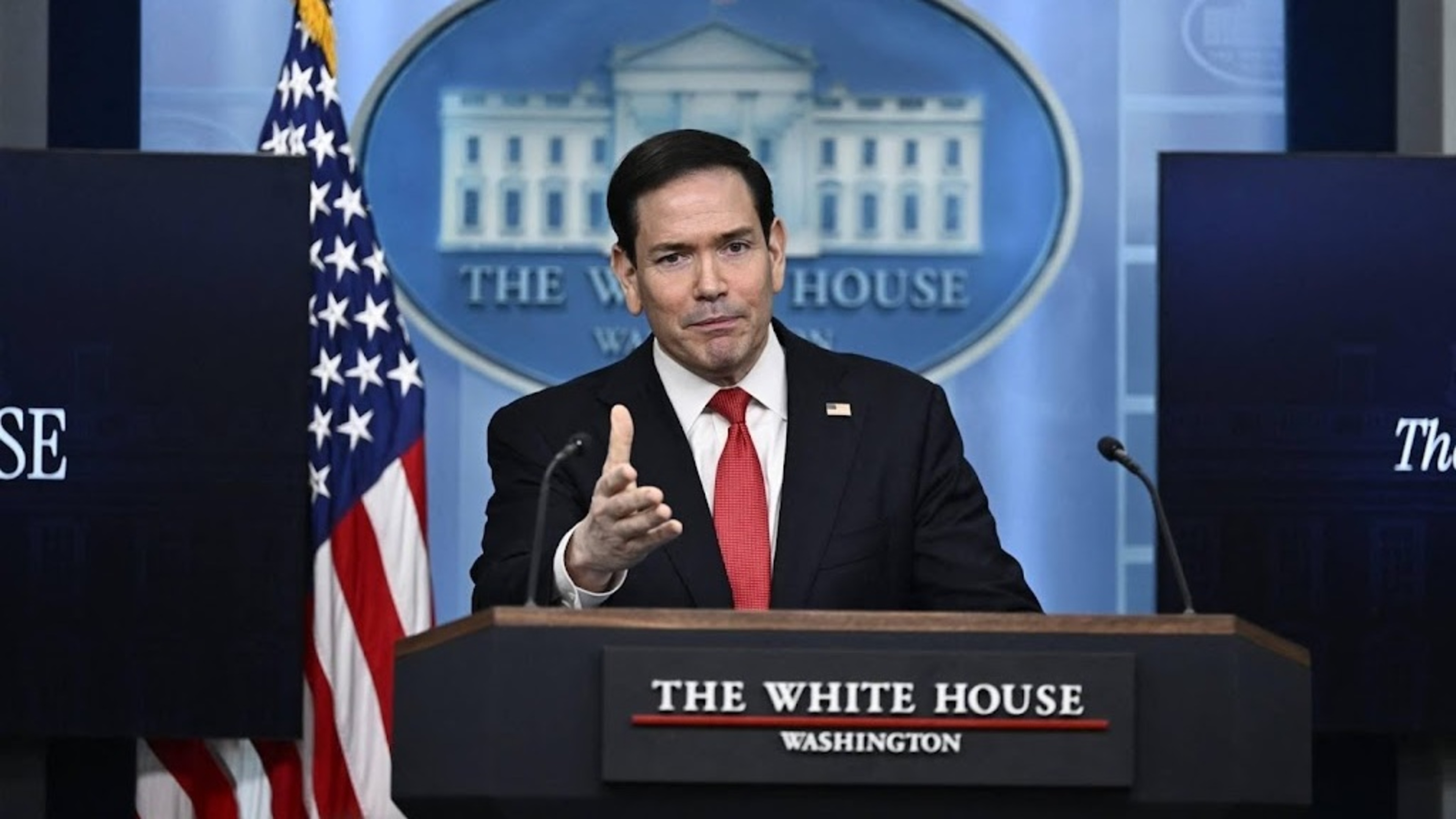 Rubio and Russian counterpart Lavrov hold 'constructive conversation'