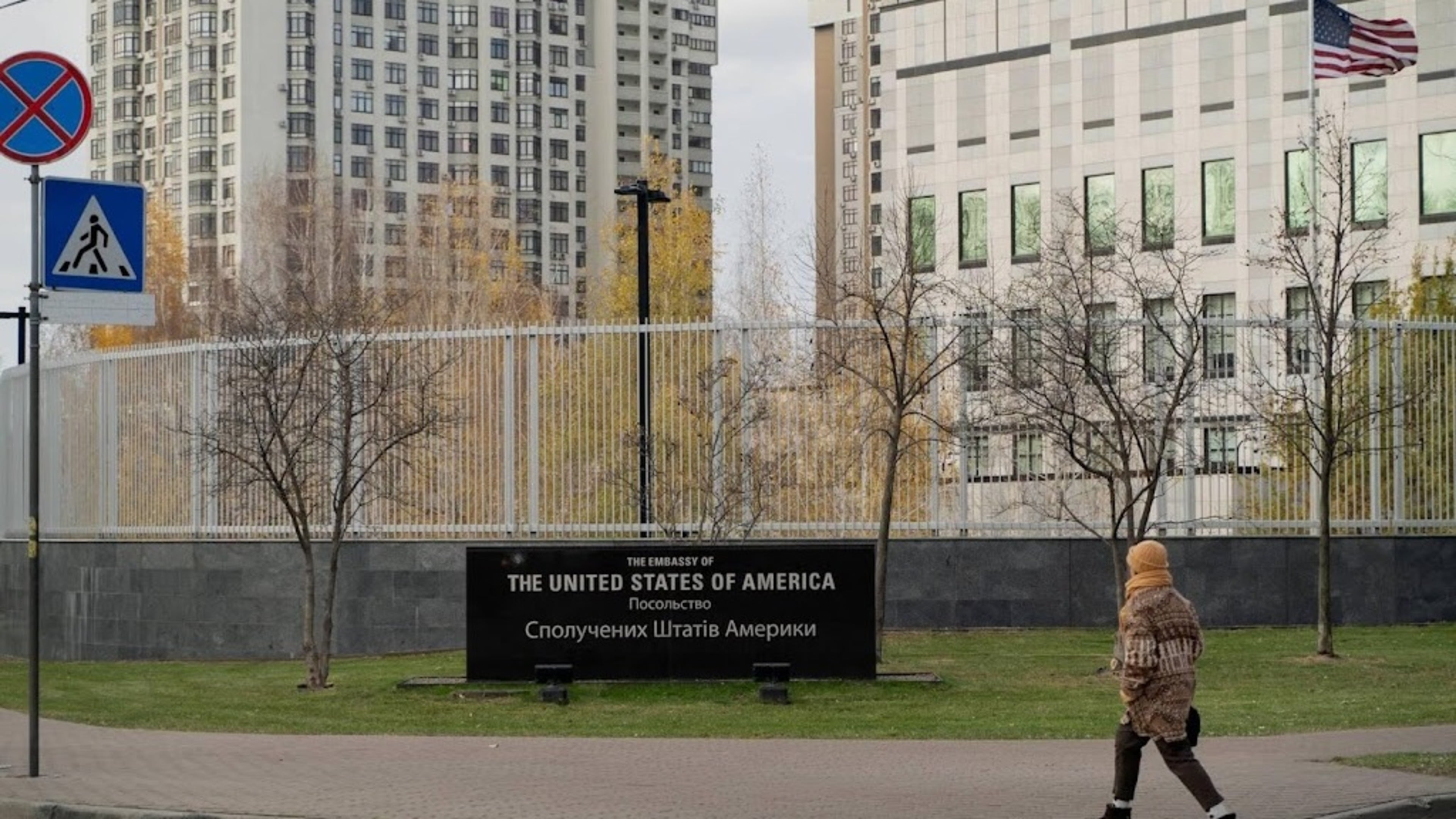 US Embassy in Kyiv remains open after Russian call to leave