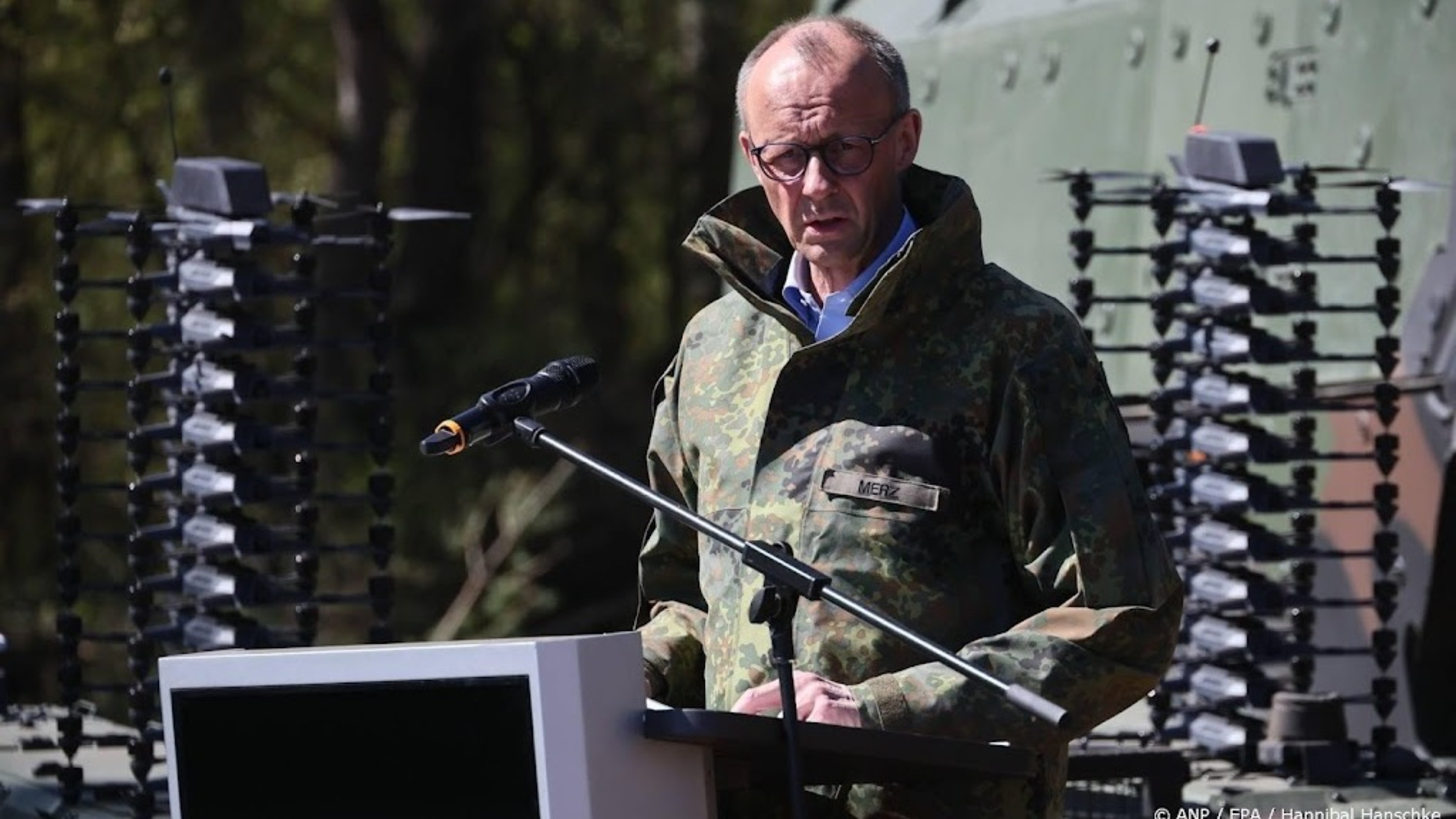Merz highlights US role in NATO, downplays tensions with Trump