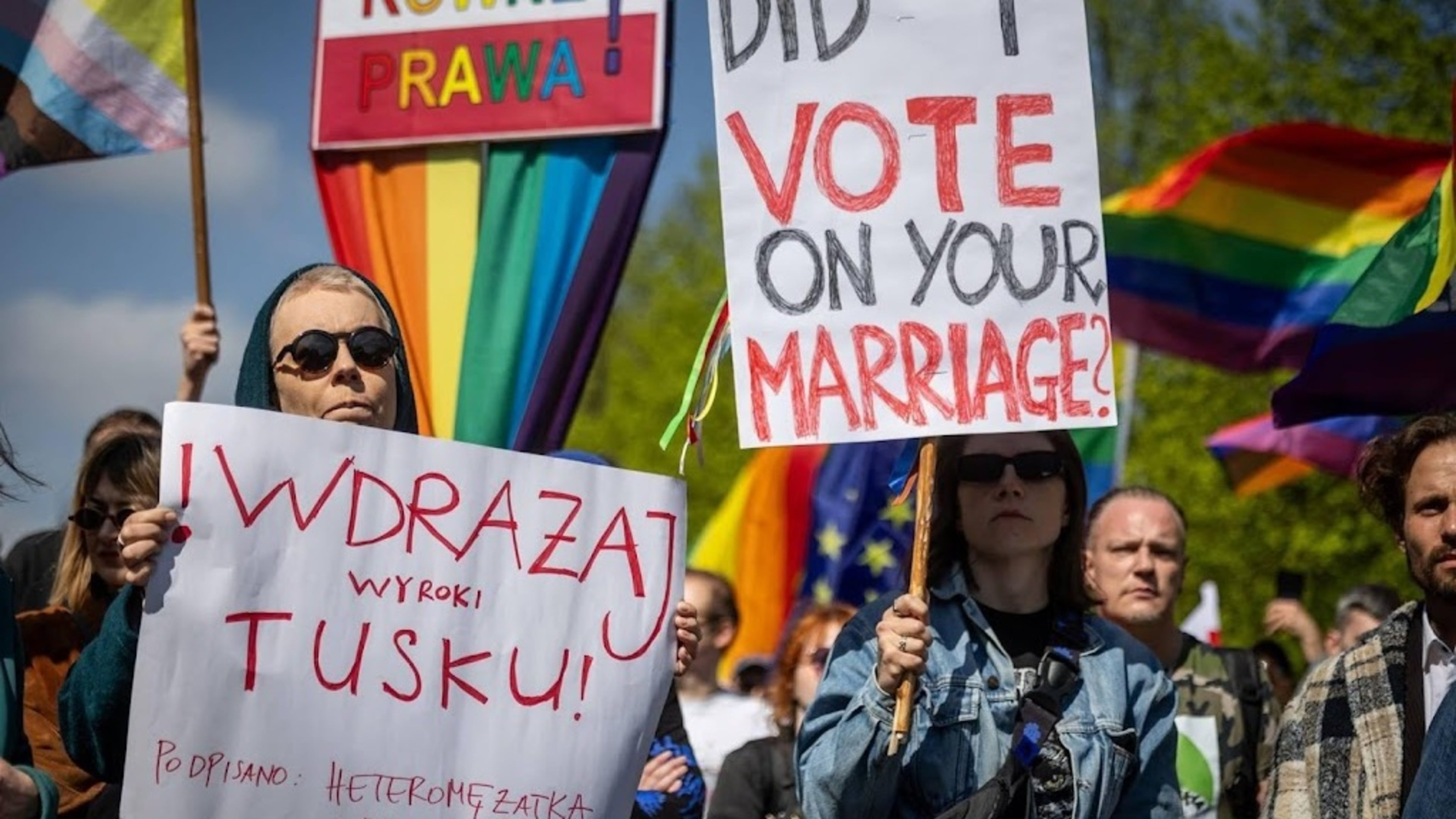 Warsaw recognizes same-sex marriage for the first time