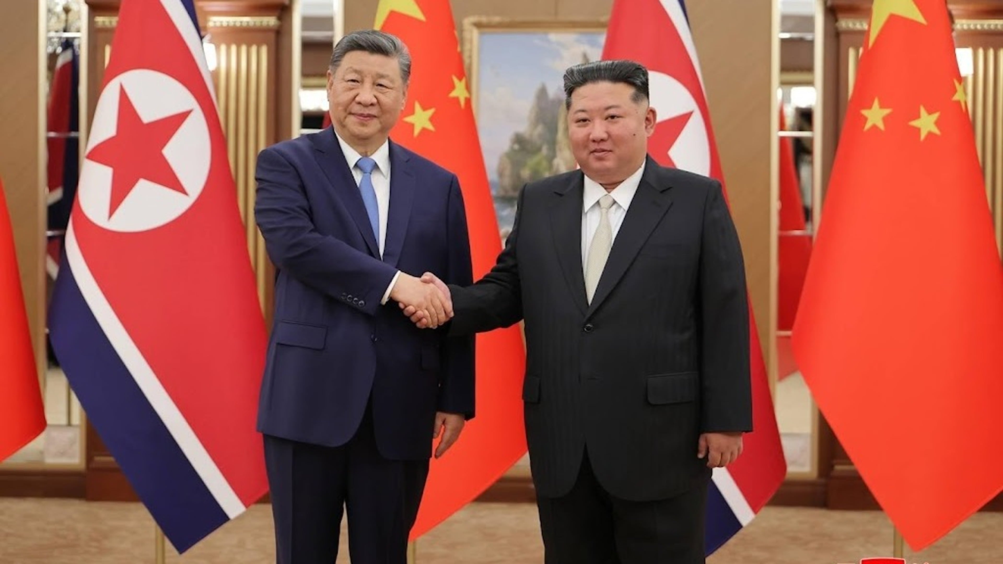 North Korea and China vow to further strengthen ties