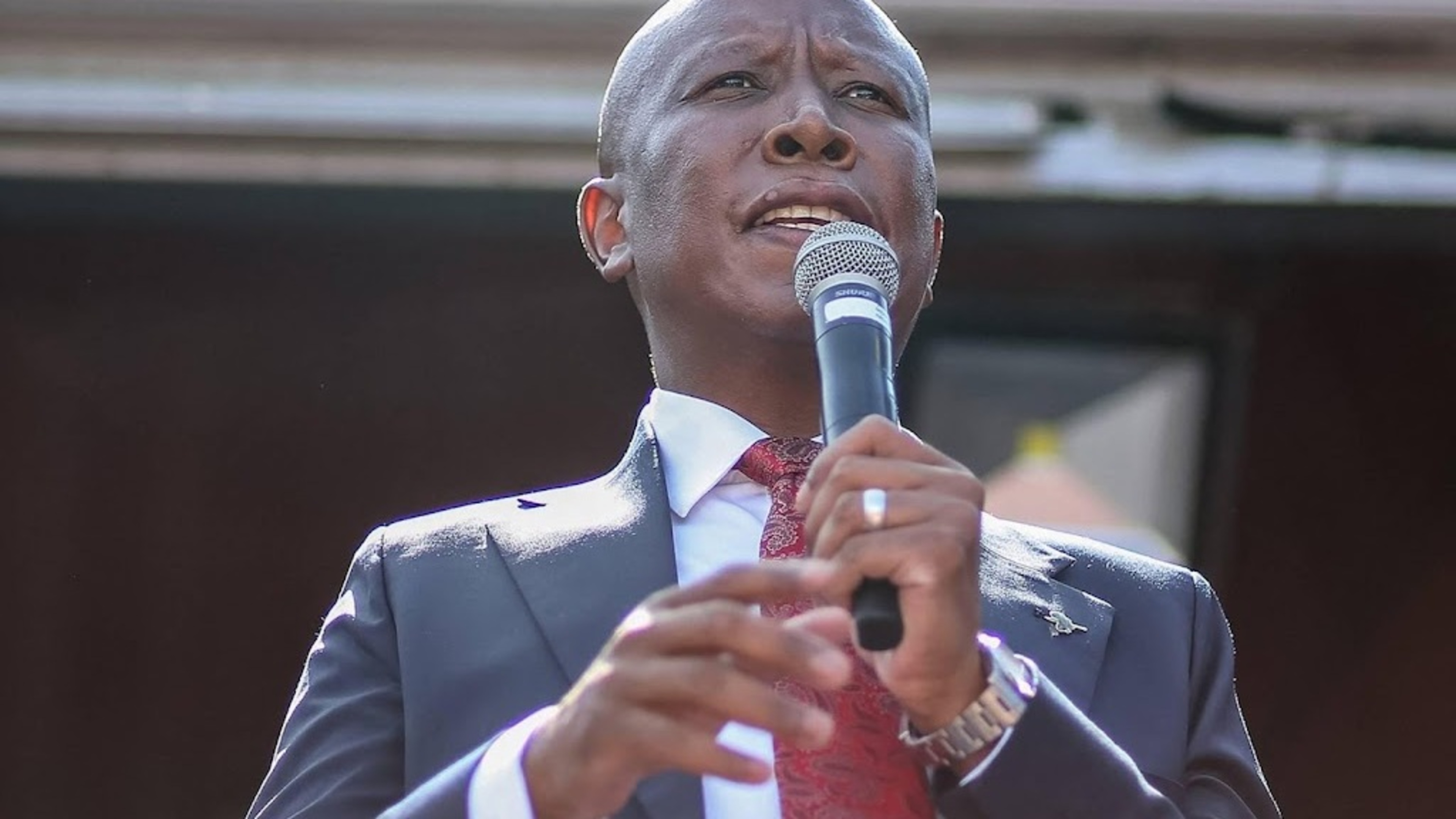 South African left-wing opposition leader convicted of weapons possession