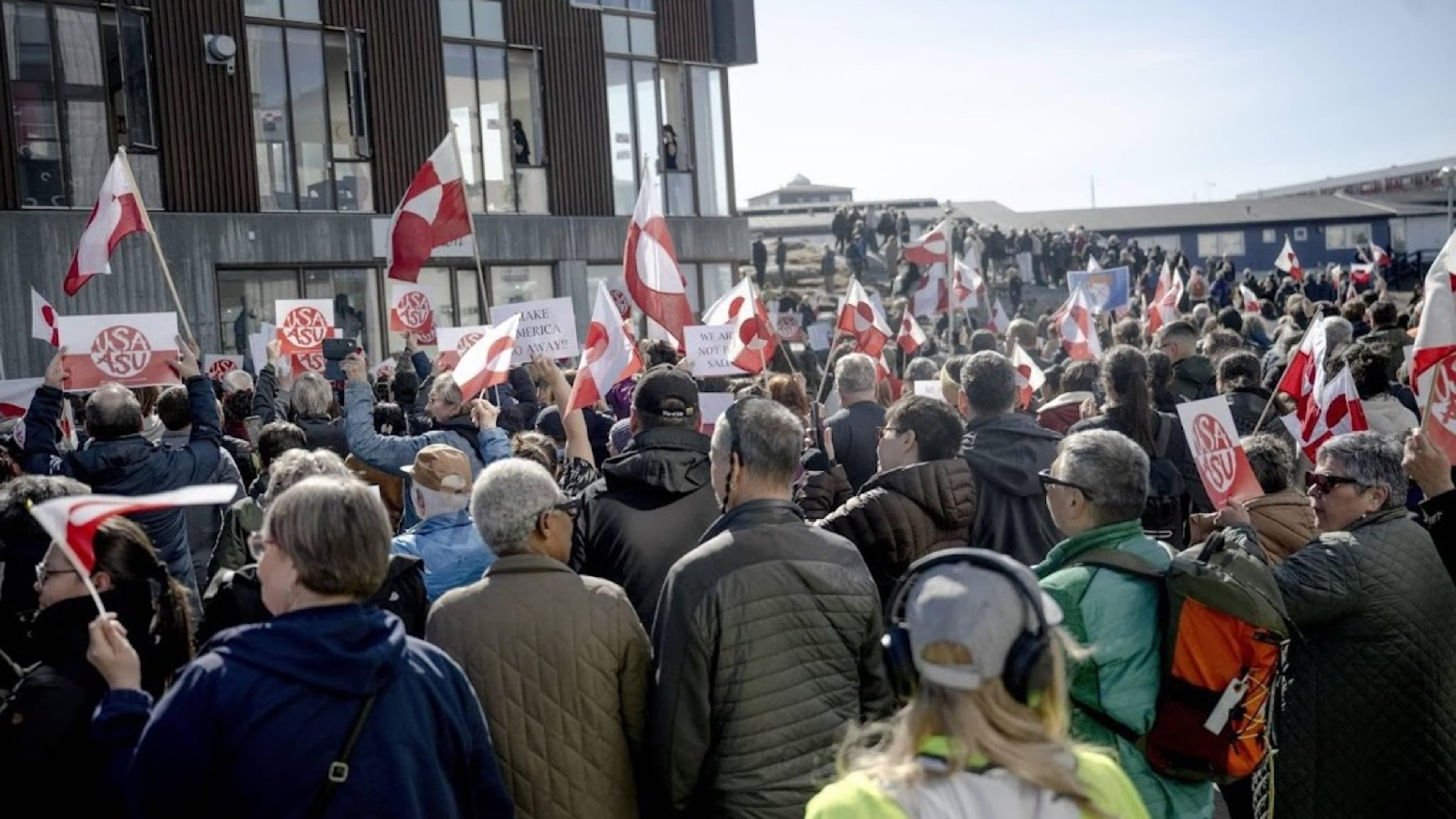 Protest at opening of US consulate in Greenland