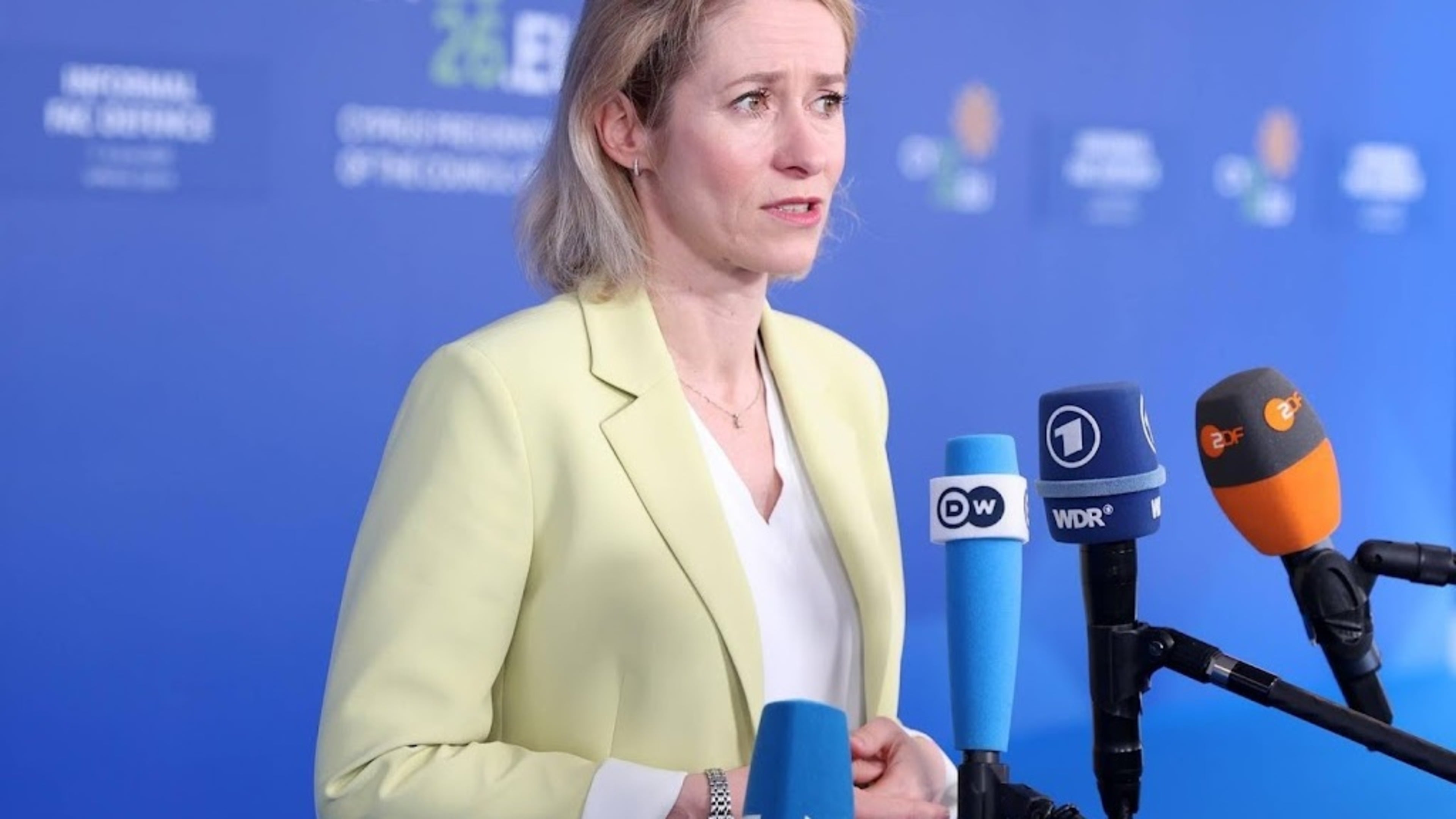 Kallas: Drone wall on EU's eastern flank must be operational soon