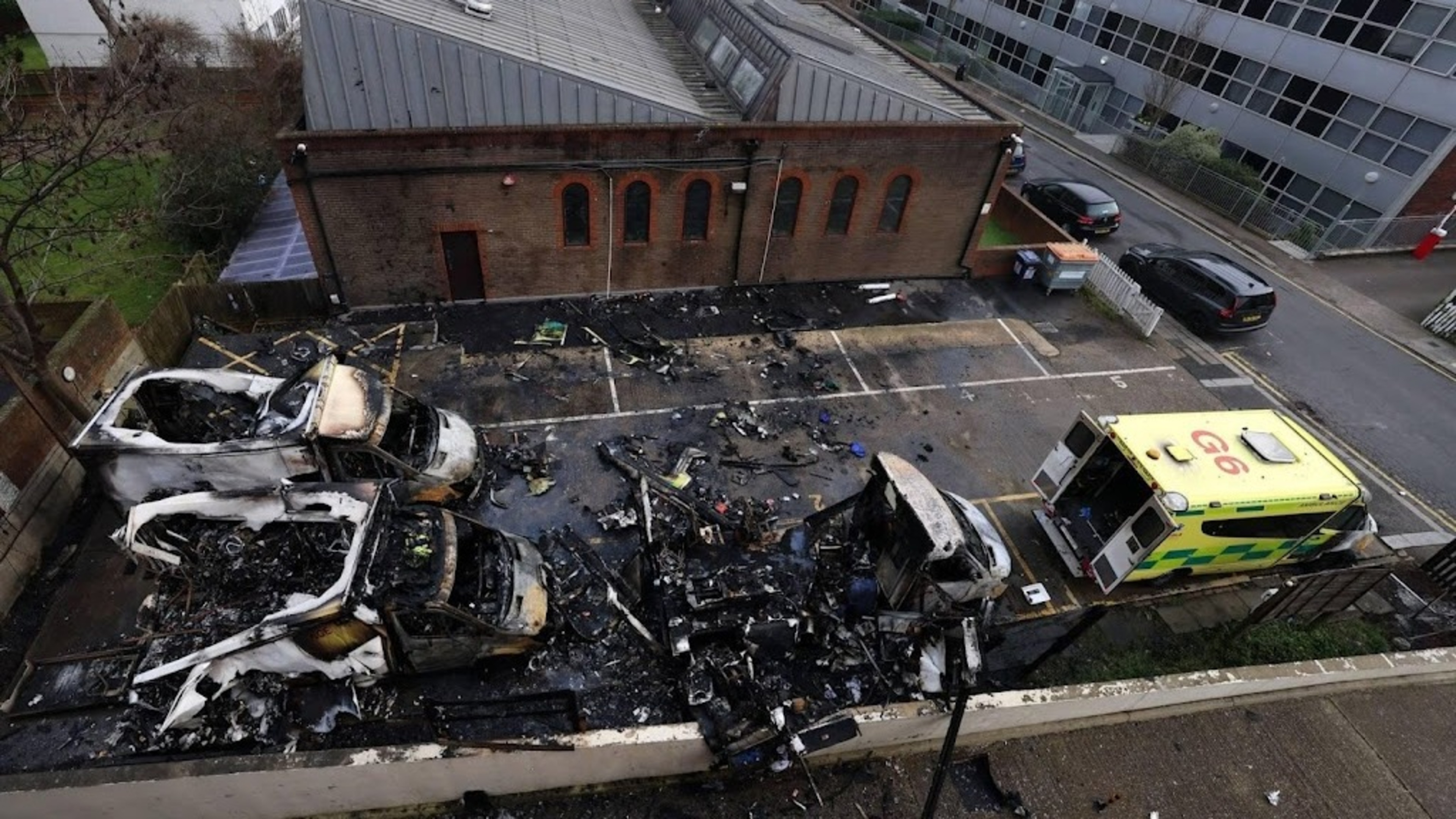 Two arrested for arson of Jewish ambulances in London